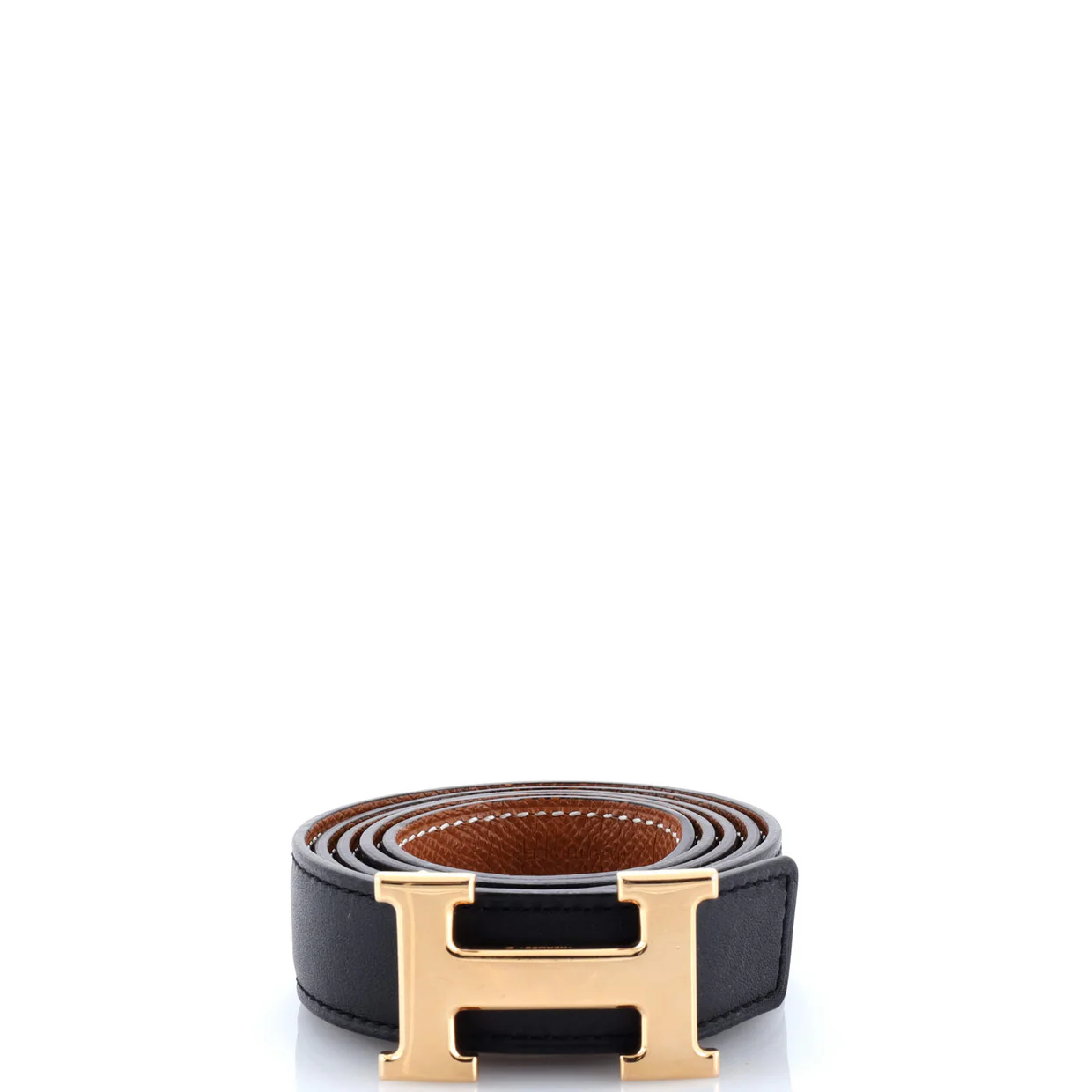 Constance Reversible Belt Leather Thin - Deep Luxury