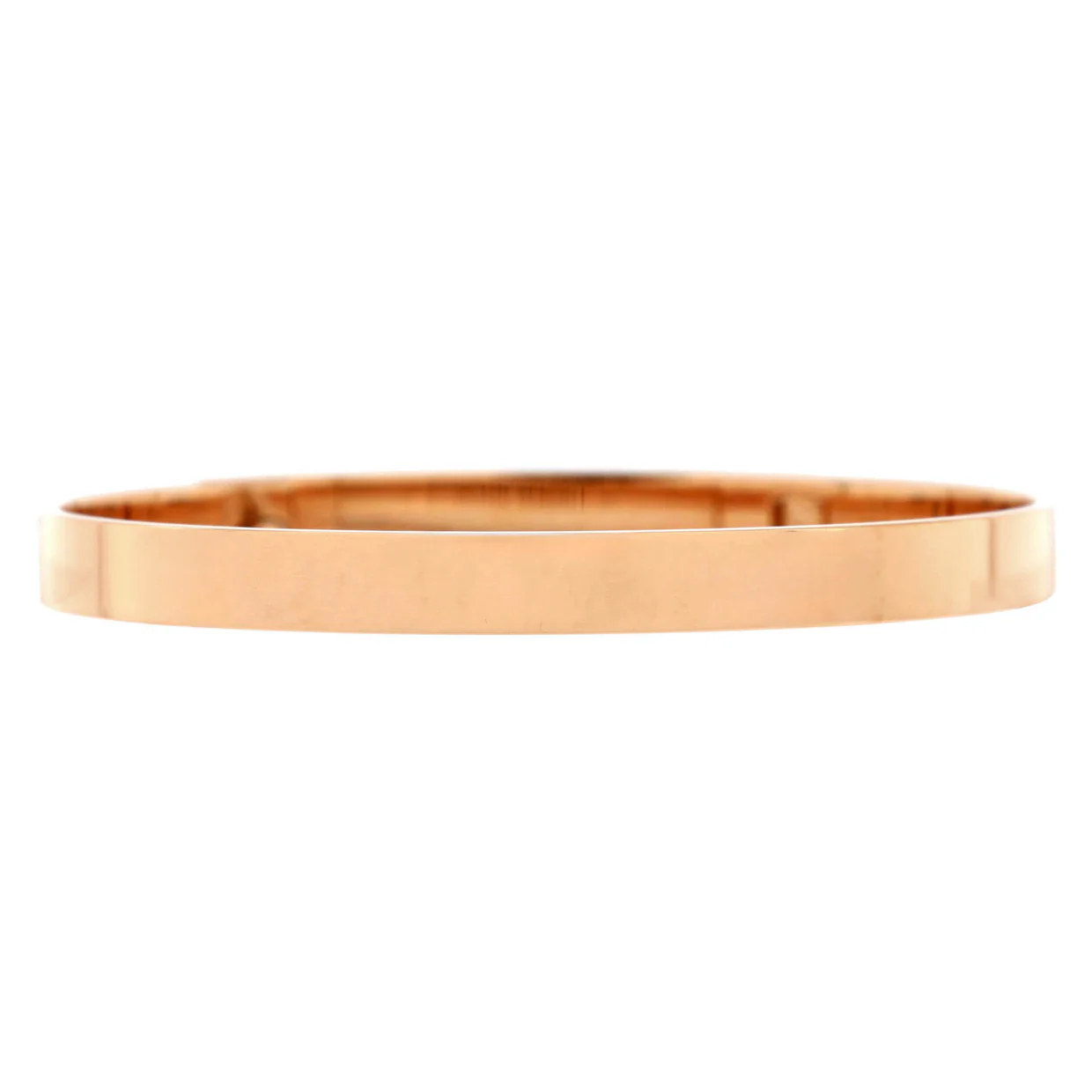 Collier de Chien Bracelet 18K Rose Gold with Pave Diamond Studs PM - Deep Luxury