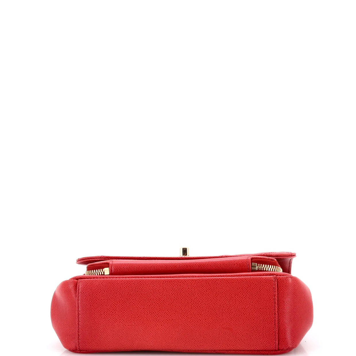 Business Affinity Flap Bag Quilted Caviar Small - Deep Luxury