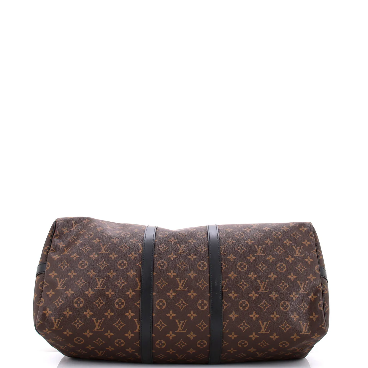 Keepall Bandouliere Bag Macassar Monogram Canvas 55 - Deep Luxury