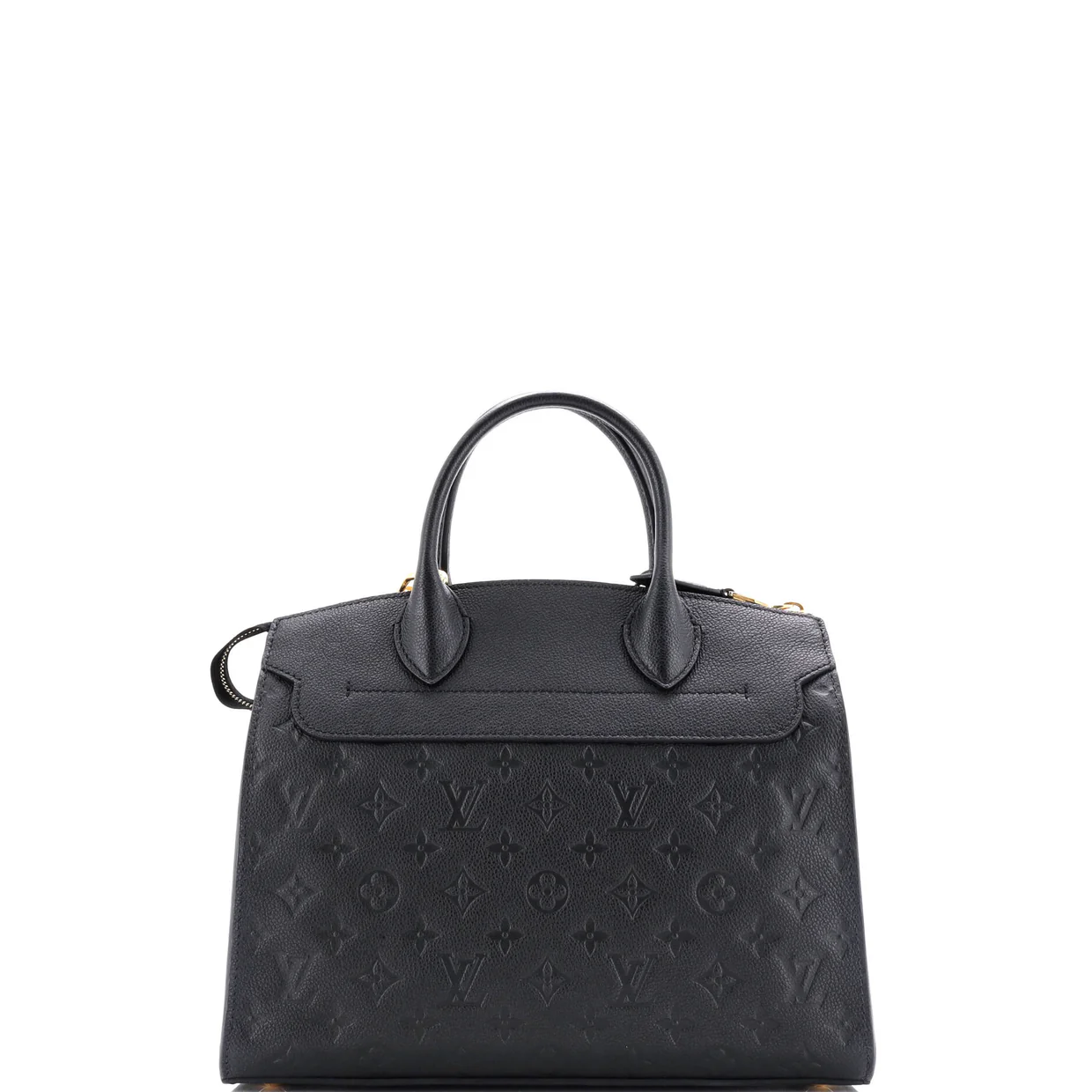 Pont Neuf Handbag Monogram Empreinte Leather MM - Deep Luxury