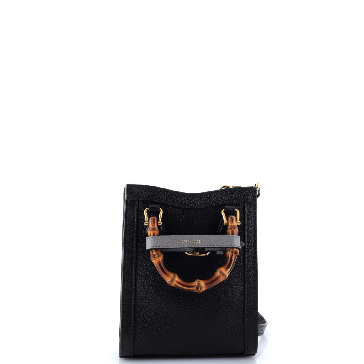 Diana Vertical Tote Leather Mini - Deep Luxury