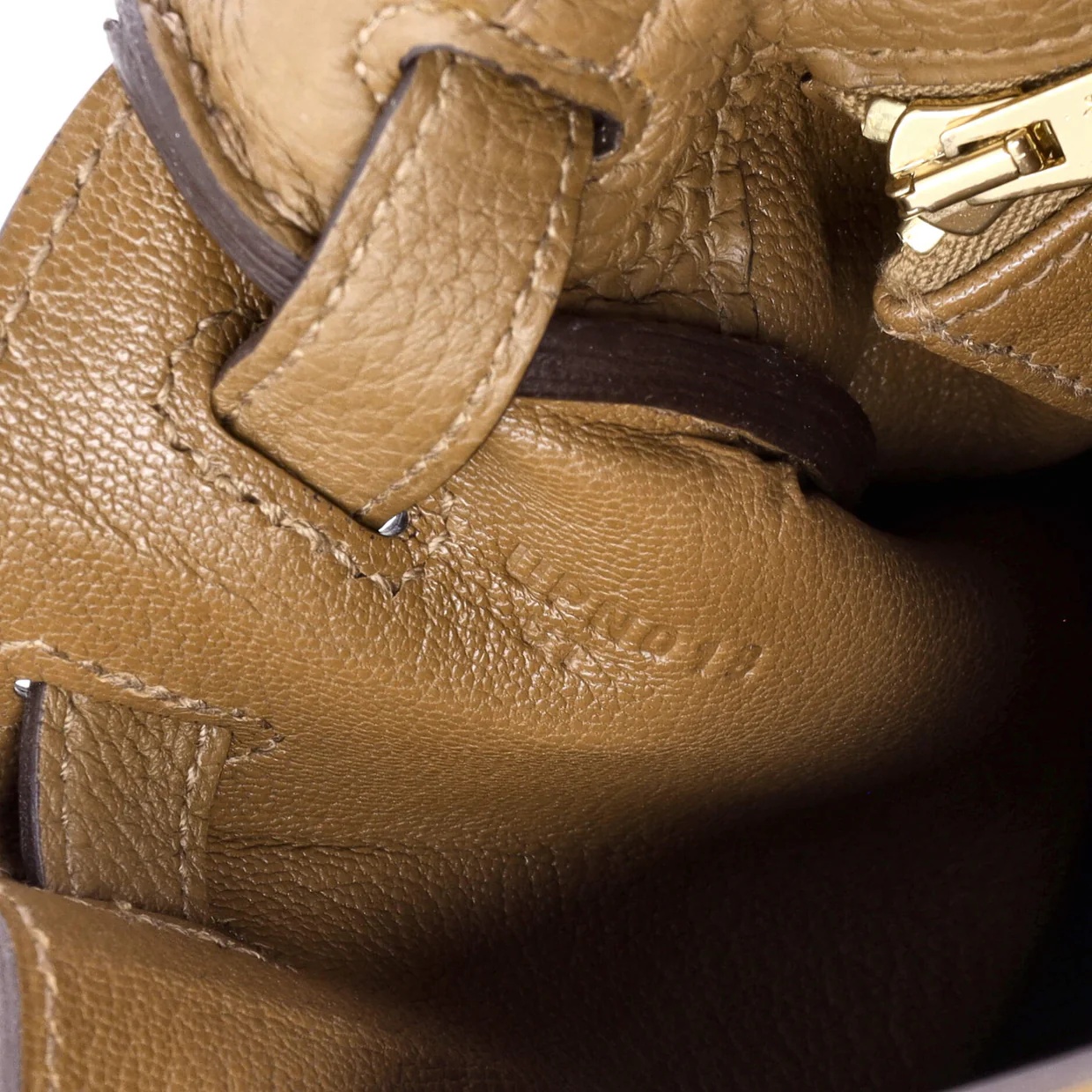 Kelly Handbag Alezan Togo with Gold Hardware 25 - Deep Luxury