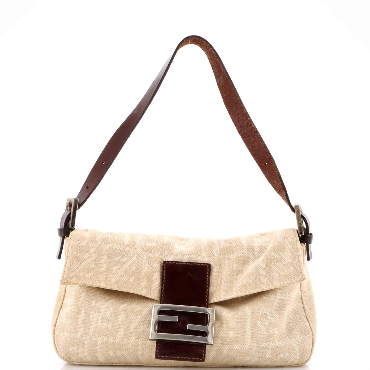 Baguette Bag Zucca Canvas - Deep Luxury