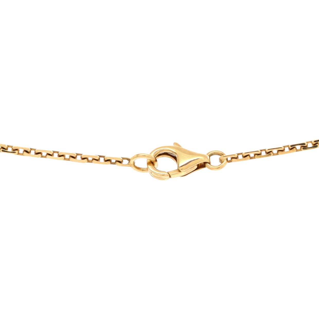 Love Interlocking Necklace 18K Yellow Gold and Diamonds - Deep Luxury