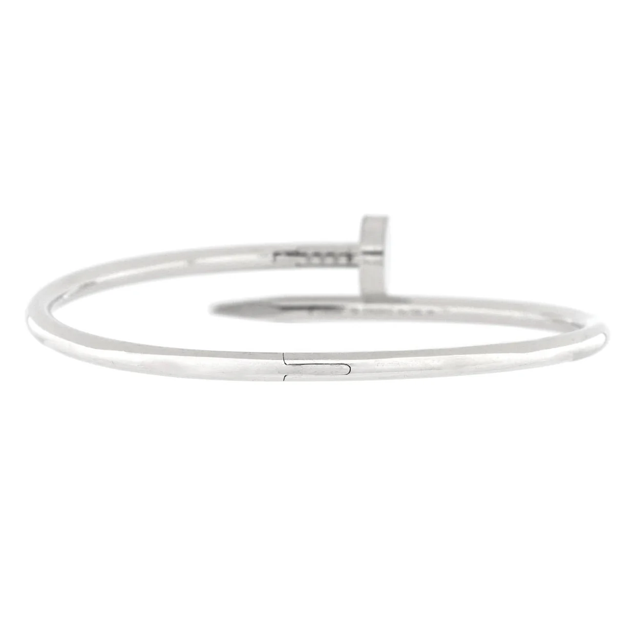 Juste un Clou Bracelet 18K White Gold Classic - Deep Luxury