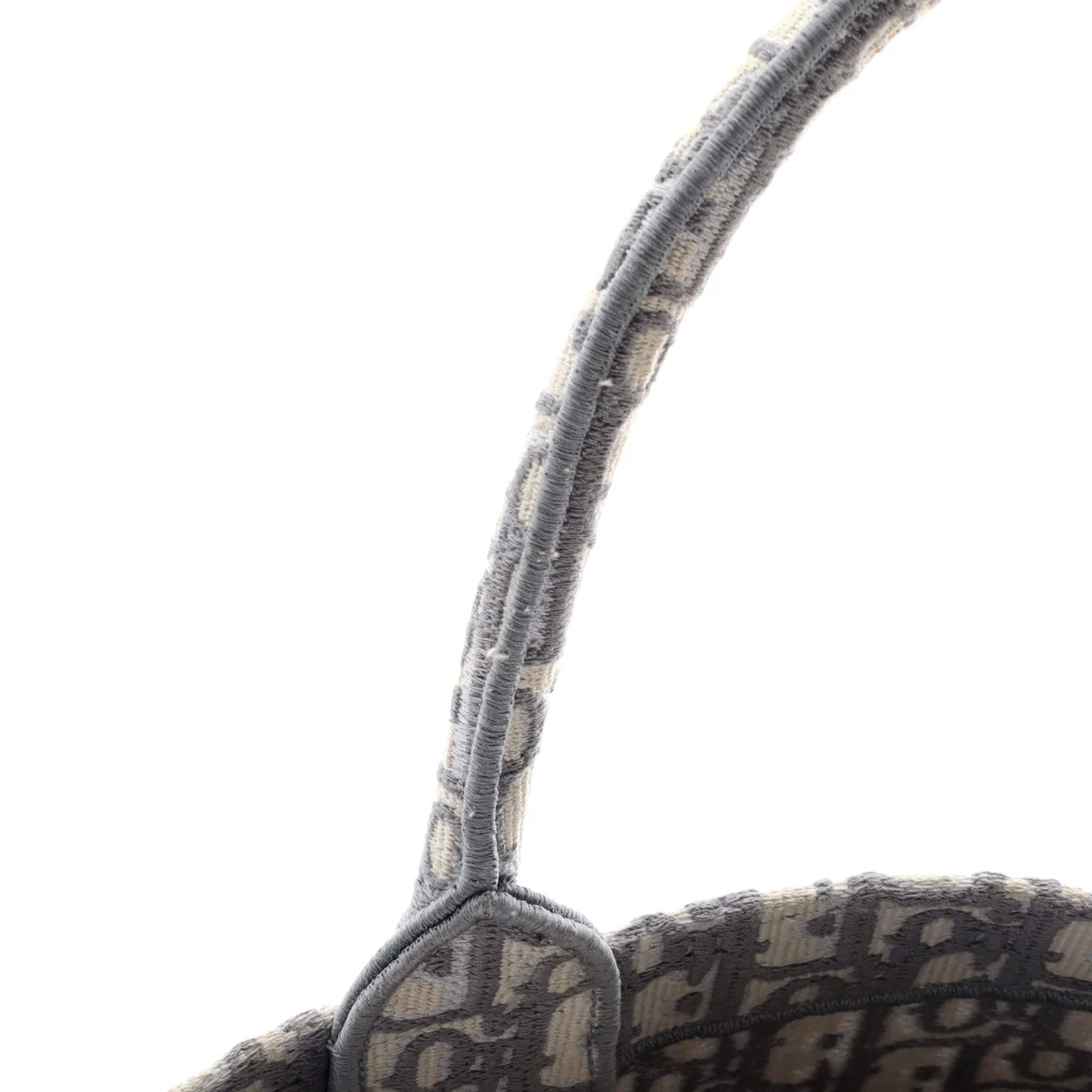 Book Tote Oblique Canvas Large - Deep Luxury