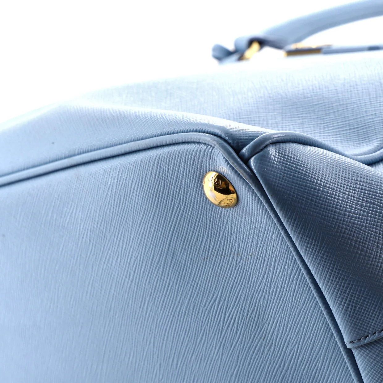 Double Zip Lux Tote Saffiano Leather Medium - Deep Luxury