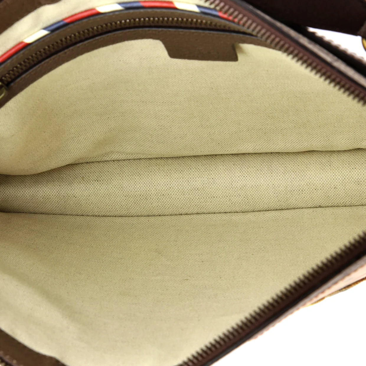 Courrier Messenger Bag GG Coated Canvas with Applique - Deep Luxury