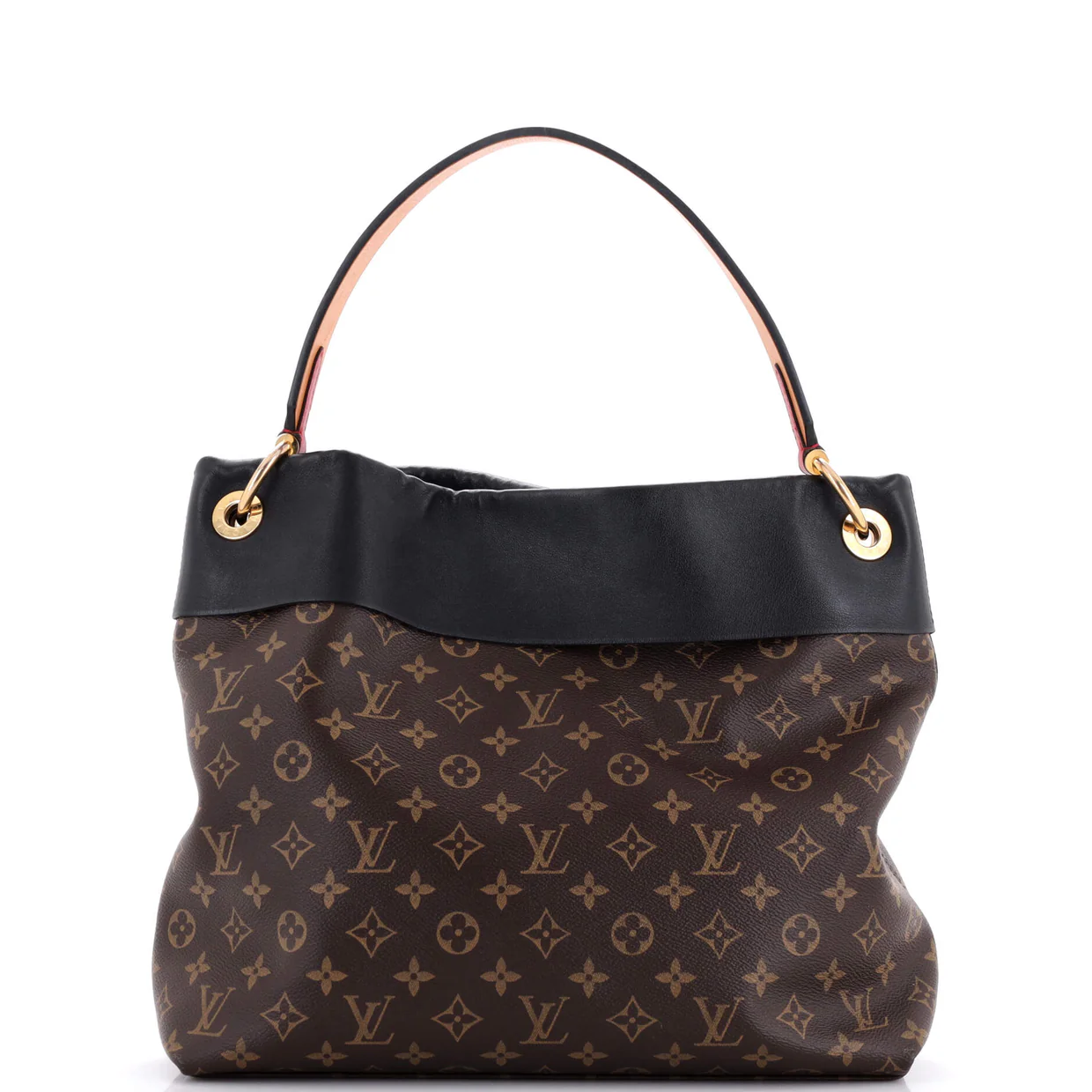 Tuileries Hobo Monogram Canvas with Leather - Deep Luxury