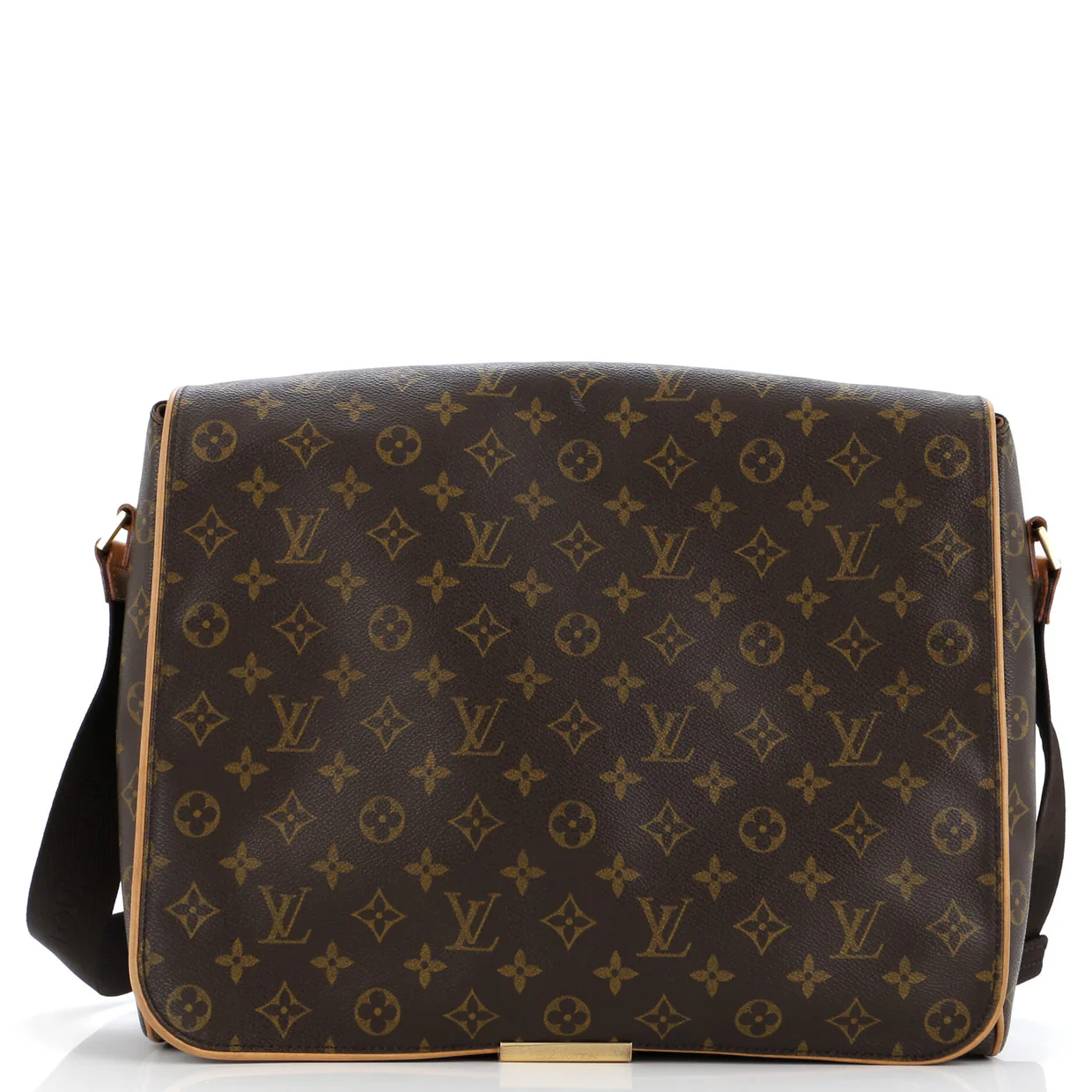 Abbesses Messenger Bag Monogram Canvas - Deep Luxury