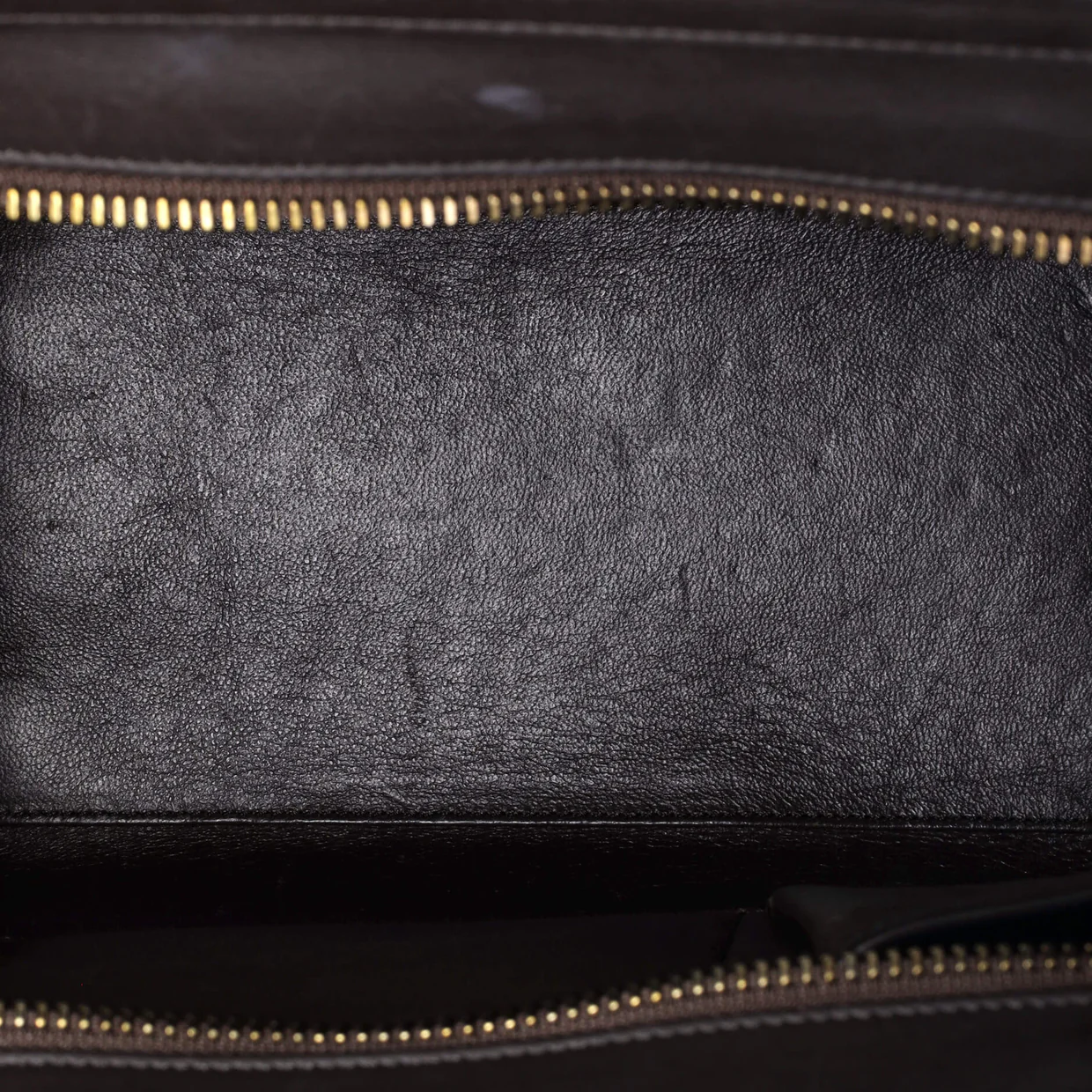 Luggage Bag Smooth Leather Micro - Deep Luxury
