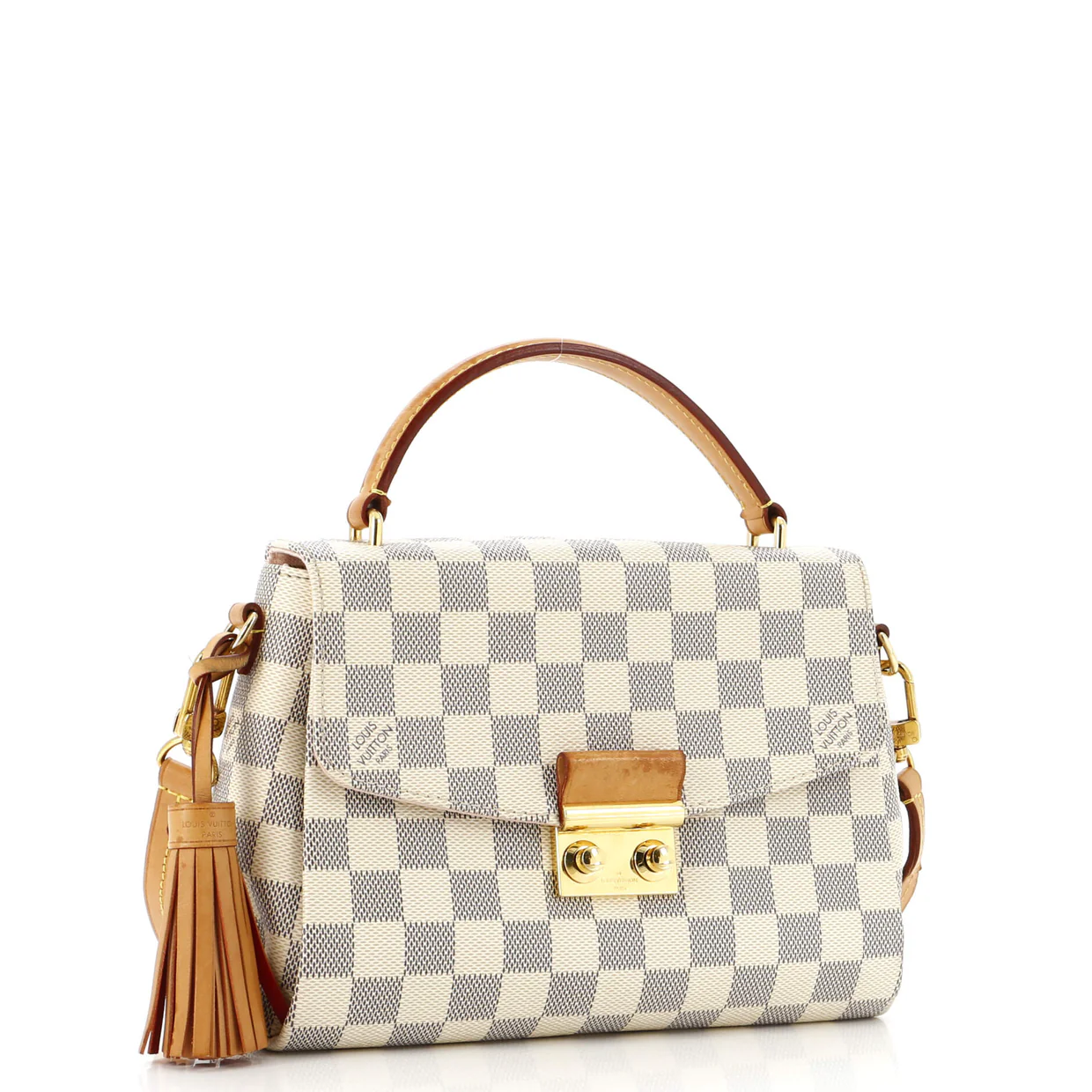 Croisette Handbag Damier - Deep Luxury