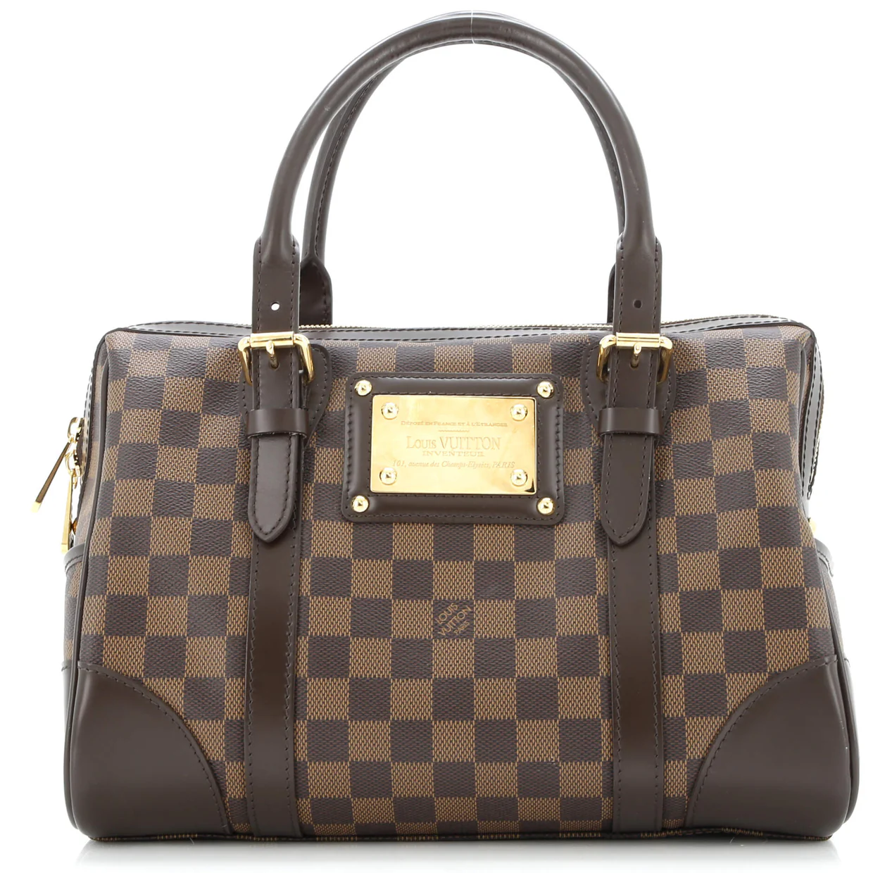 Berkeley Handbag Damier - Deep Luxury