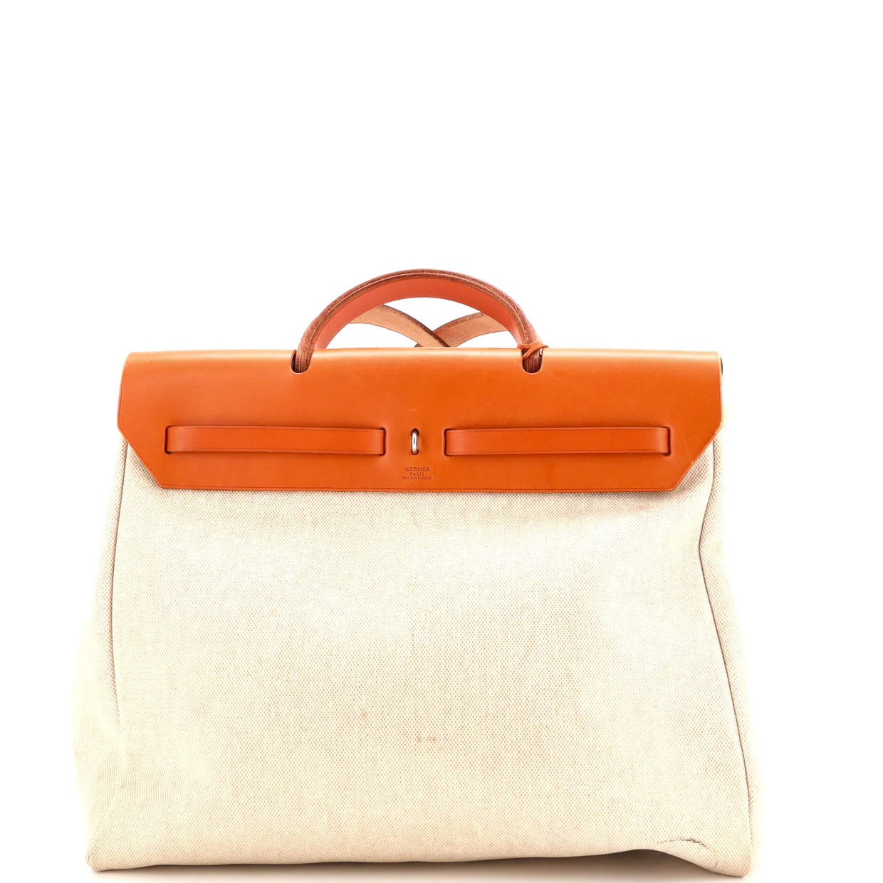Herbag Toile and Leather MM - Deep Luxury