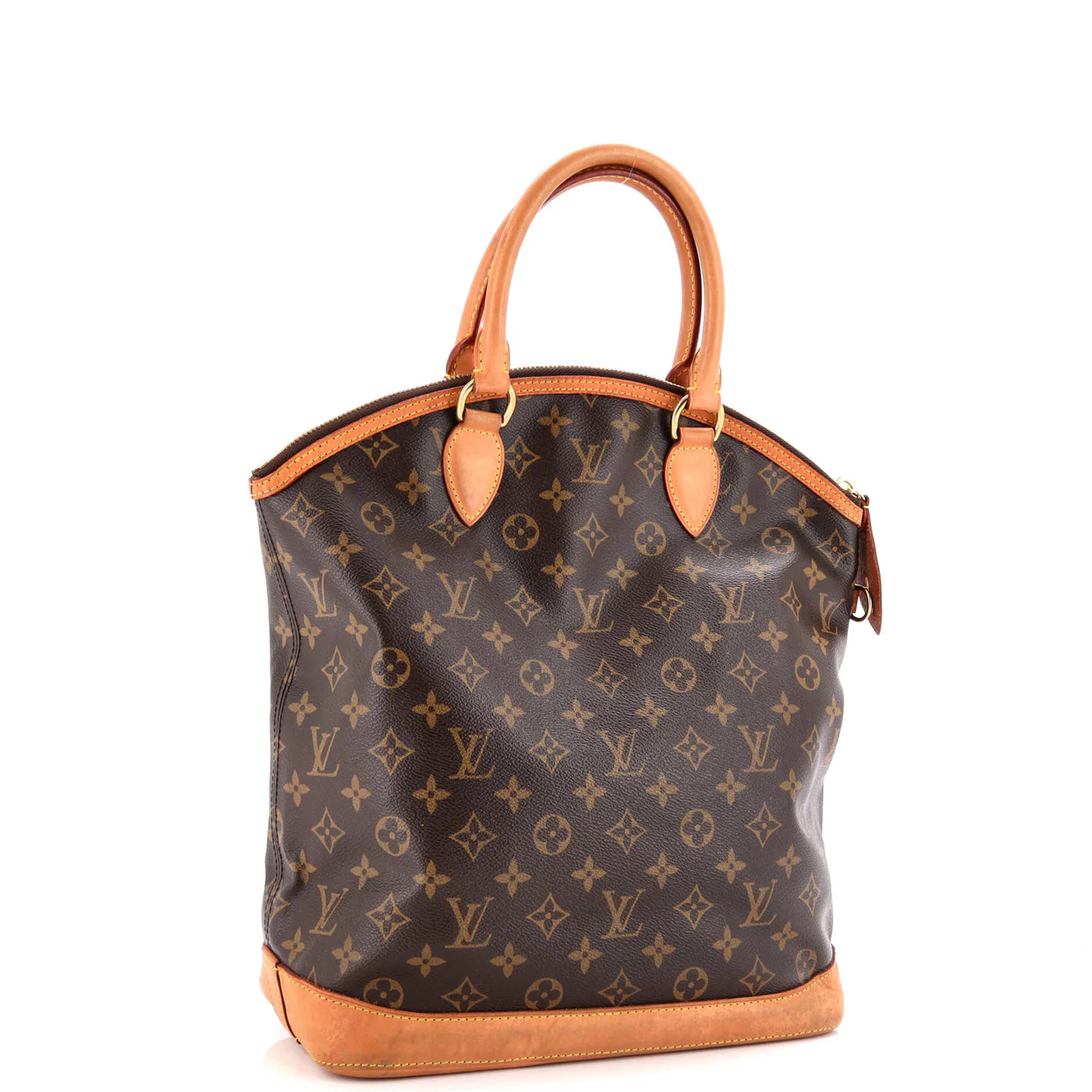 Lockit Handbag Monogram Canvas Vertical - Deep Luxury