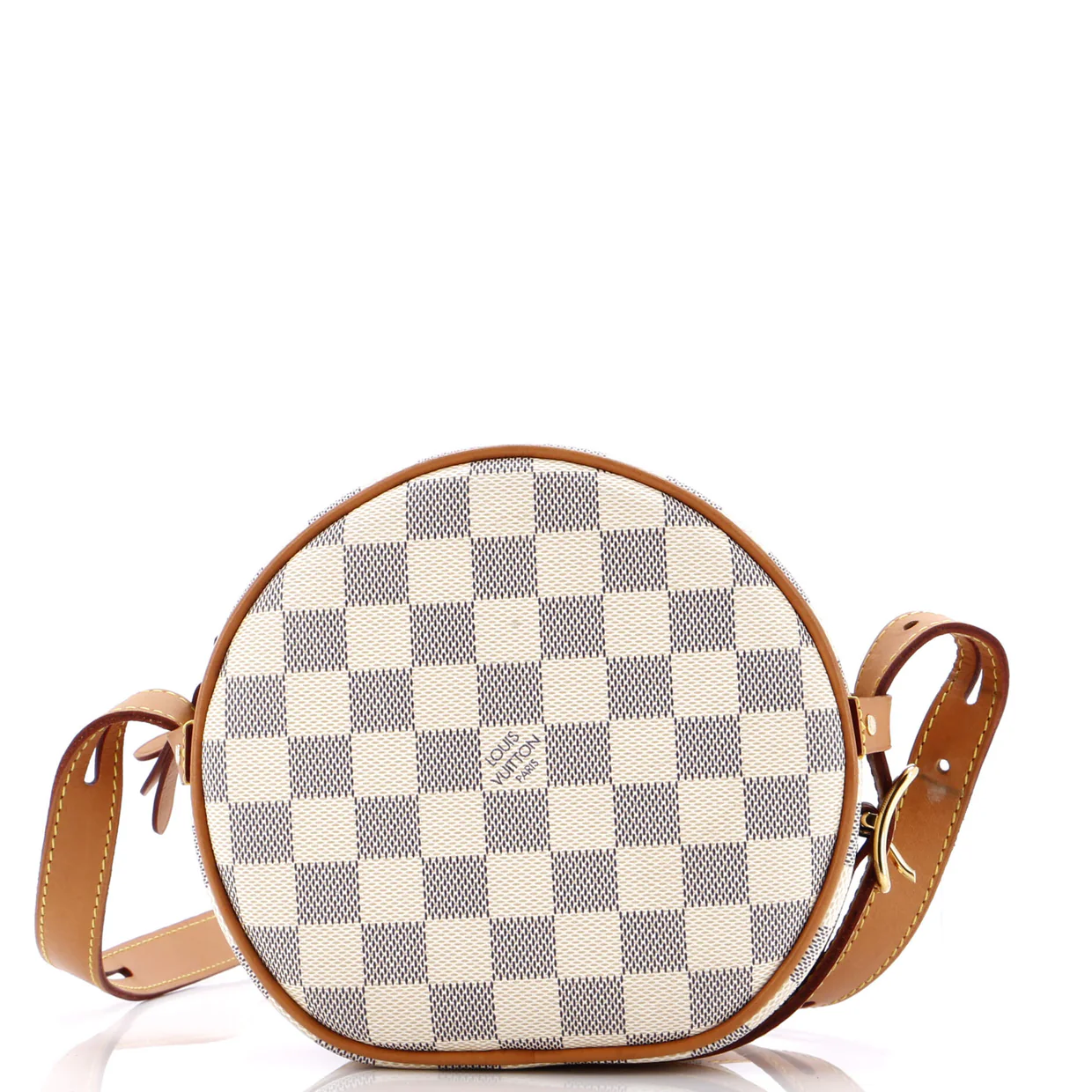 Boite Chapeau Souple Bag Damier PM - Deep Luxury