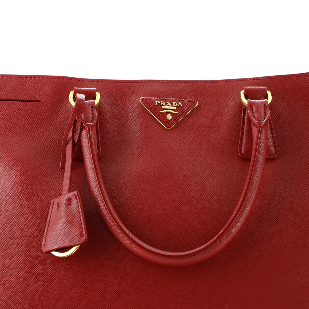 Lux Open Tote Saffiano Leather Large - Deep Luxury