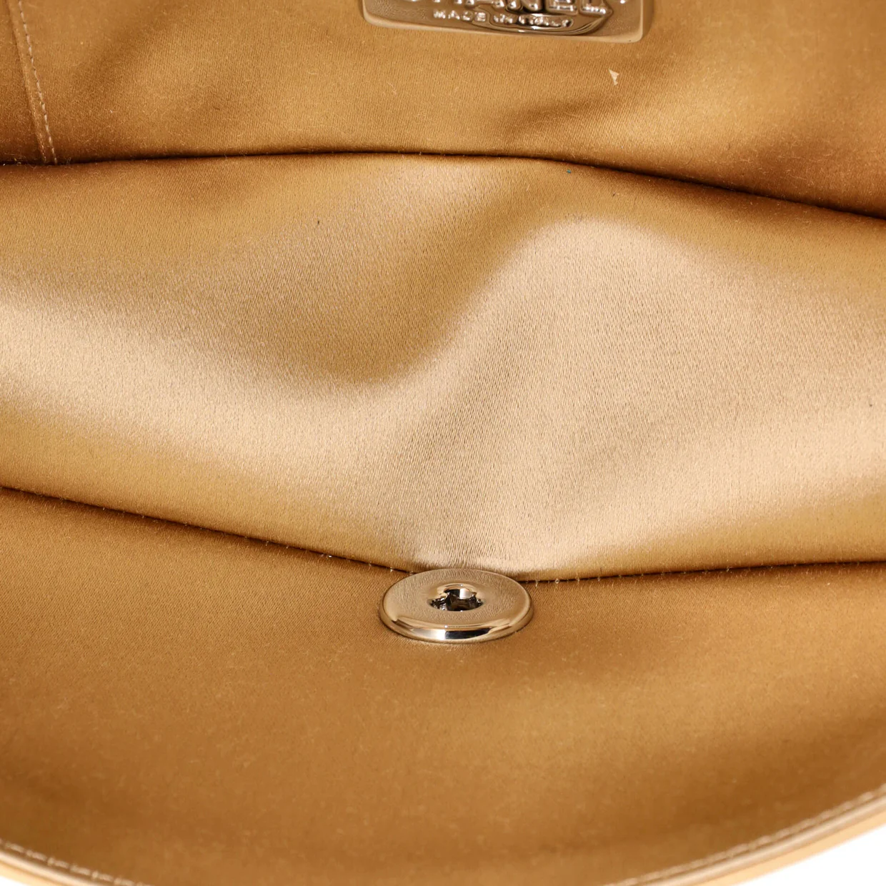 Woven Chain CC Clutch with Chain Quilted Lambskin Mini - Deep Luxury