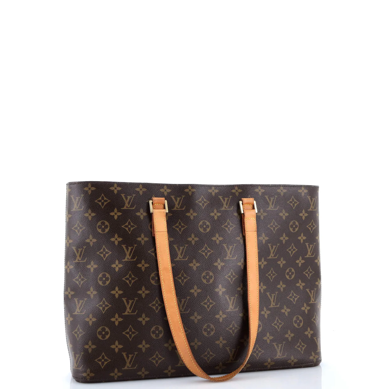 Luco Handbag Monogram Canvas - Deep Luxury