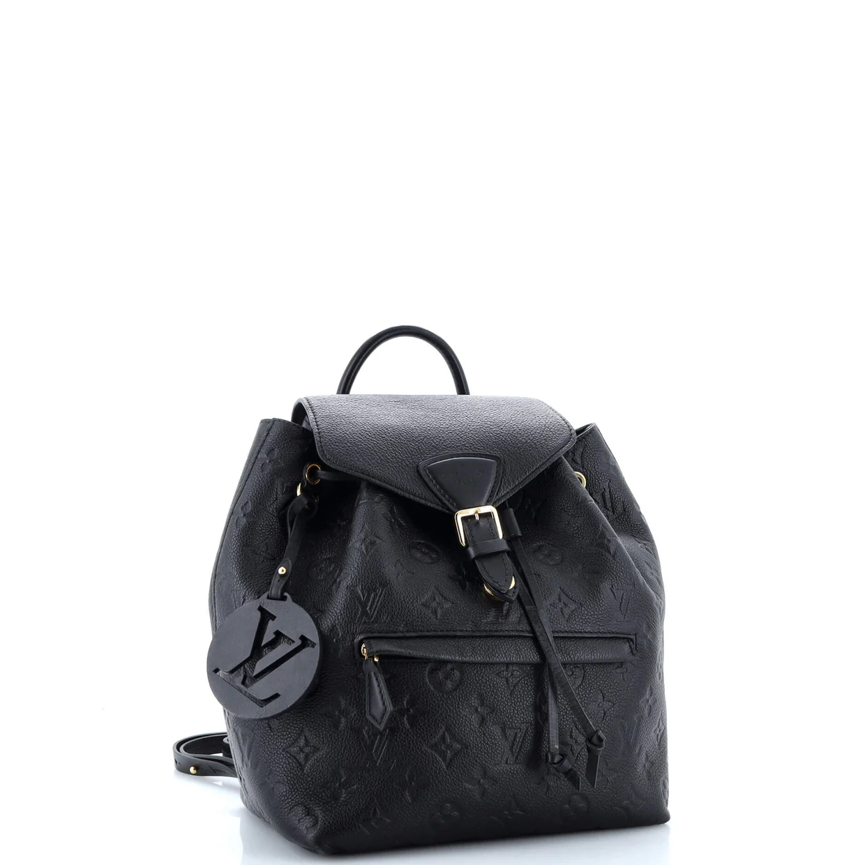 Montsouris NM Backpack Monogram Empreinte Leather PM - Deep Luxury