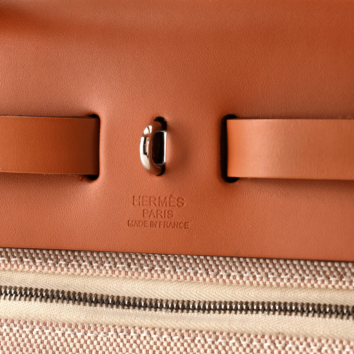 Herbag Zip Pegase Pop Toile and Leather 31 - Deep Luxury