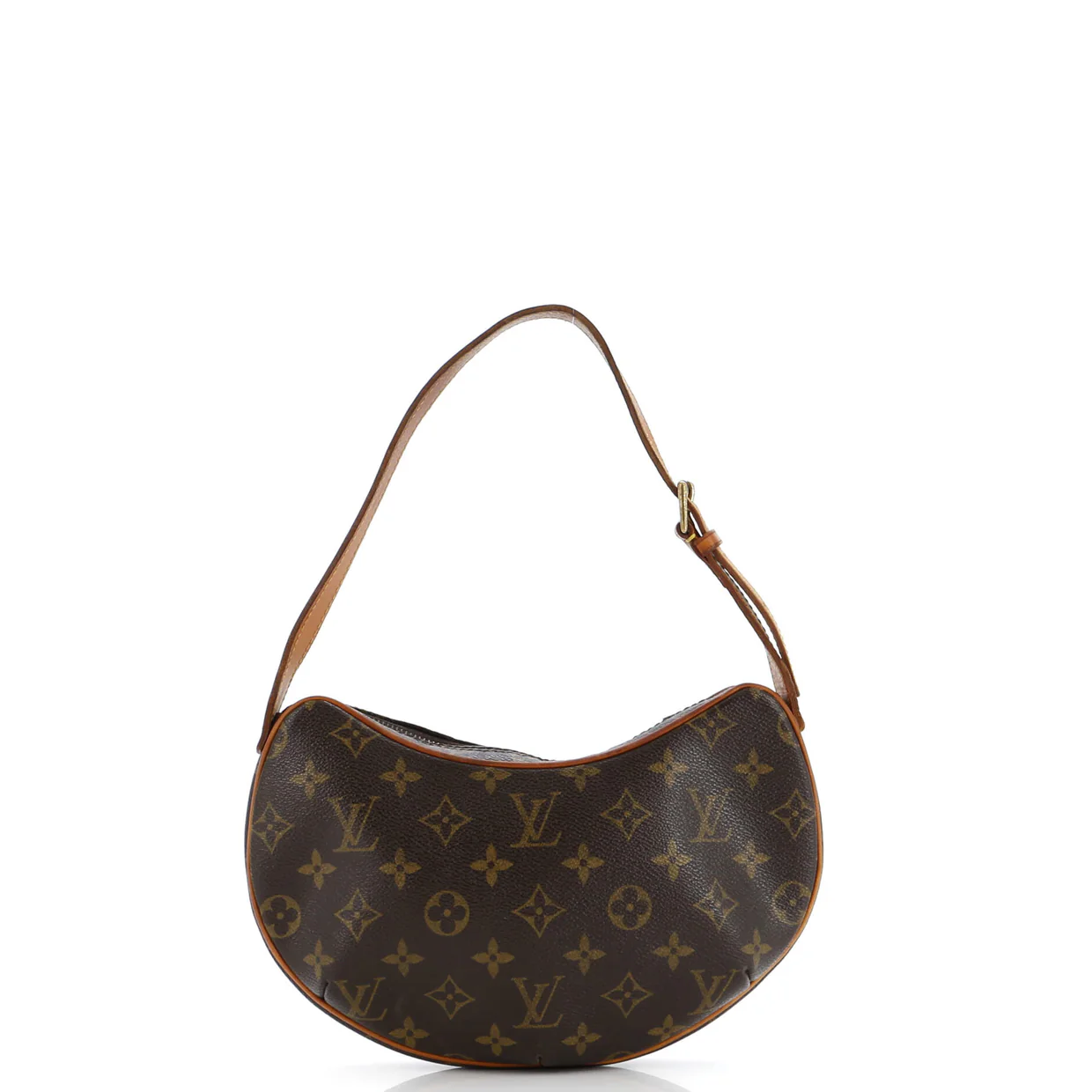 Croissant Handbag Monogram Canvas PM - Deep Luxury