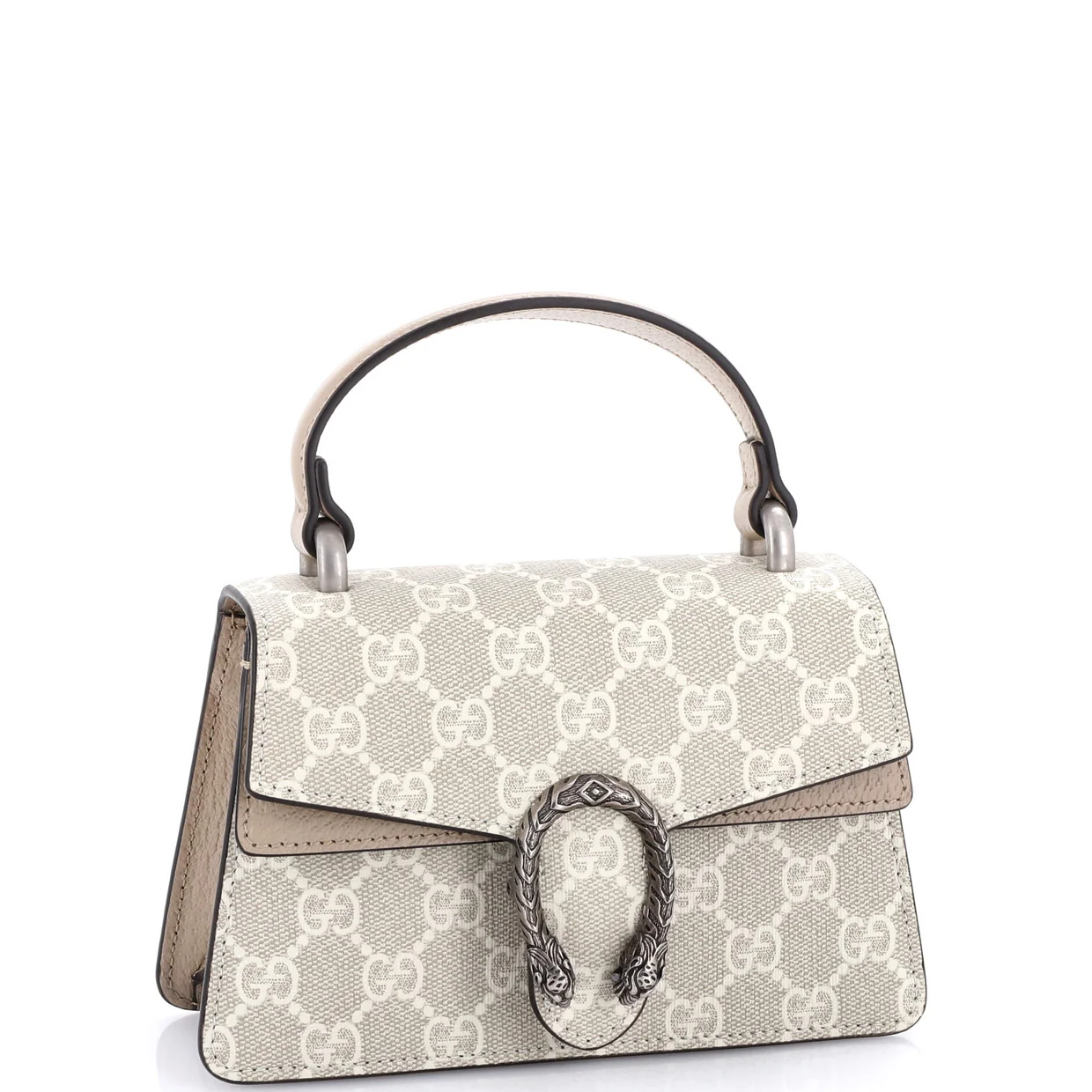 Dionysus Convertible Top Handle Bag GG Coated Canvas Mini - Deep Luxury