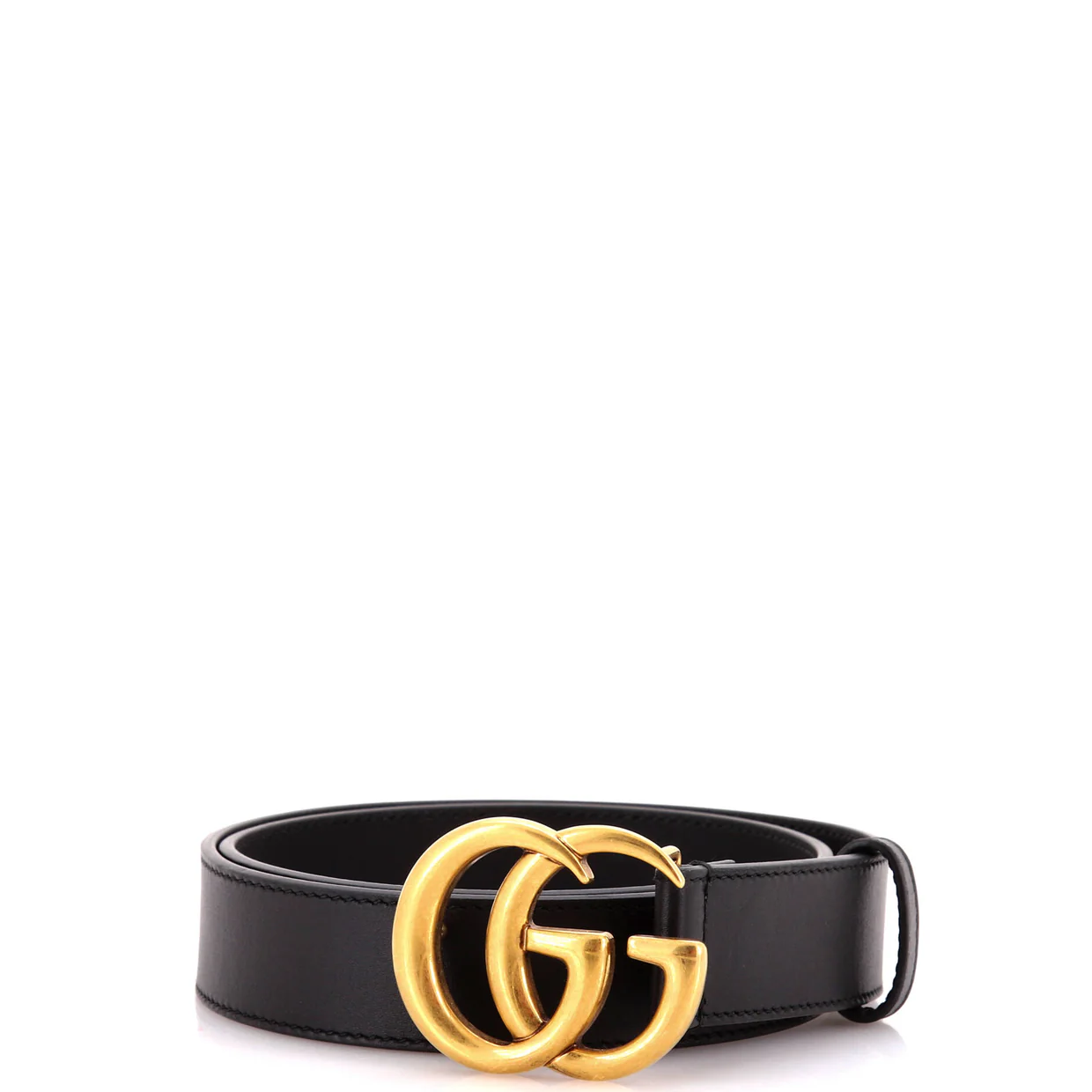 GG Marmont Belt Leather Thin 75 - Deep Luxury