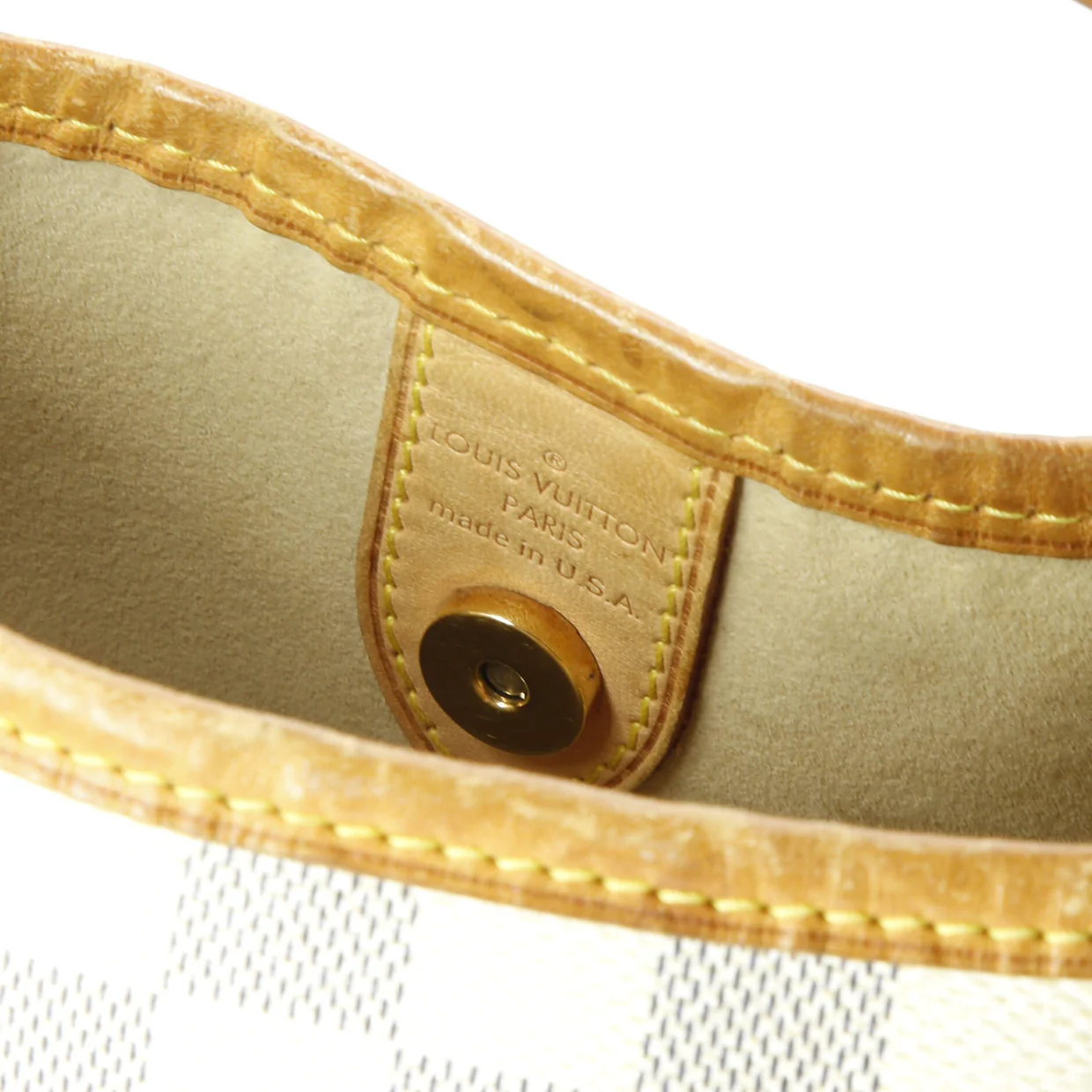 Galliera Handbag Damier GM - Deep Luxury