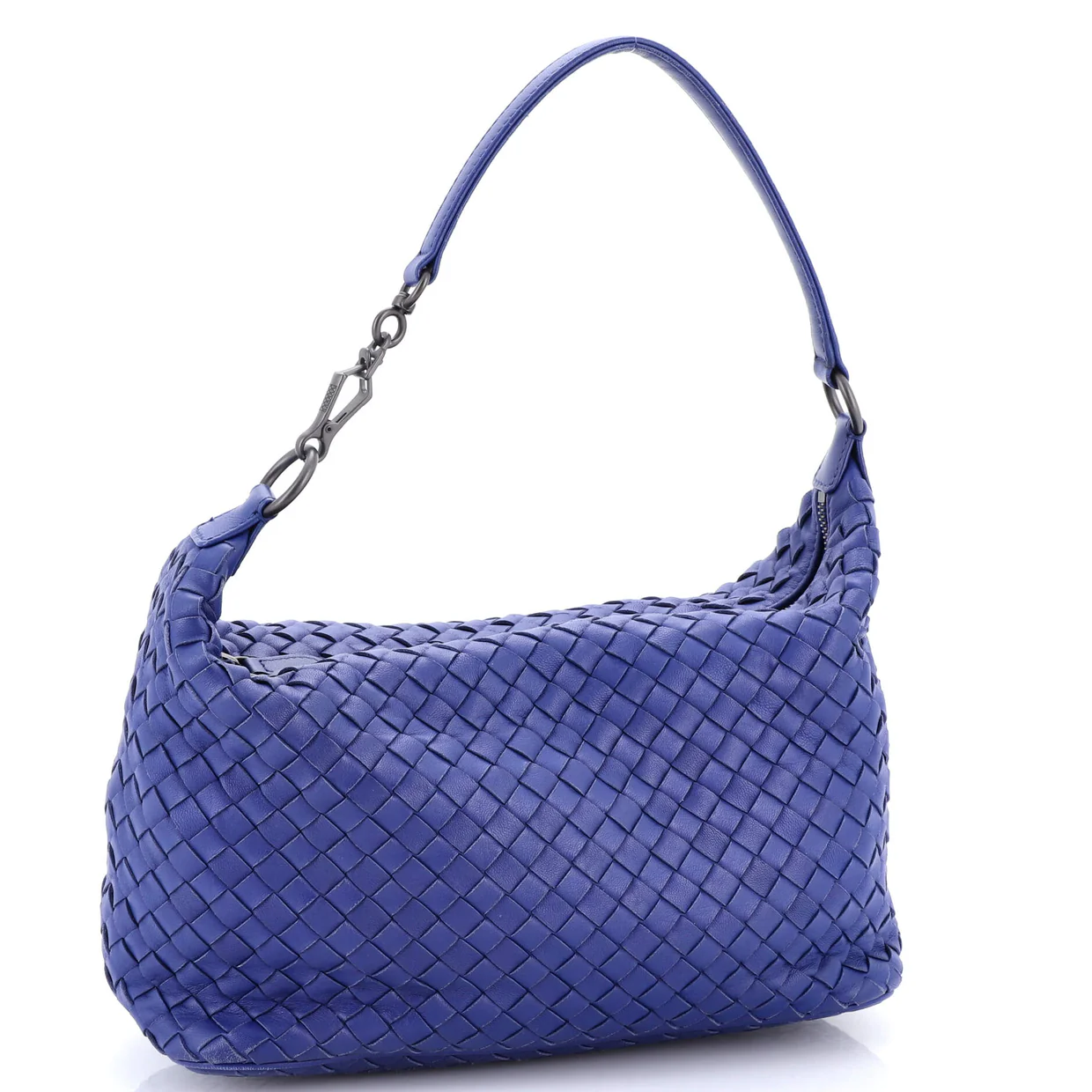 Zip Hobo Intrecciato Nappa Small - Deep Luxury