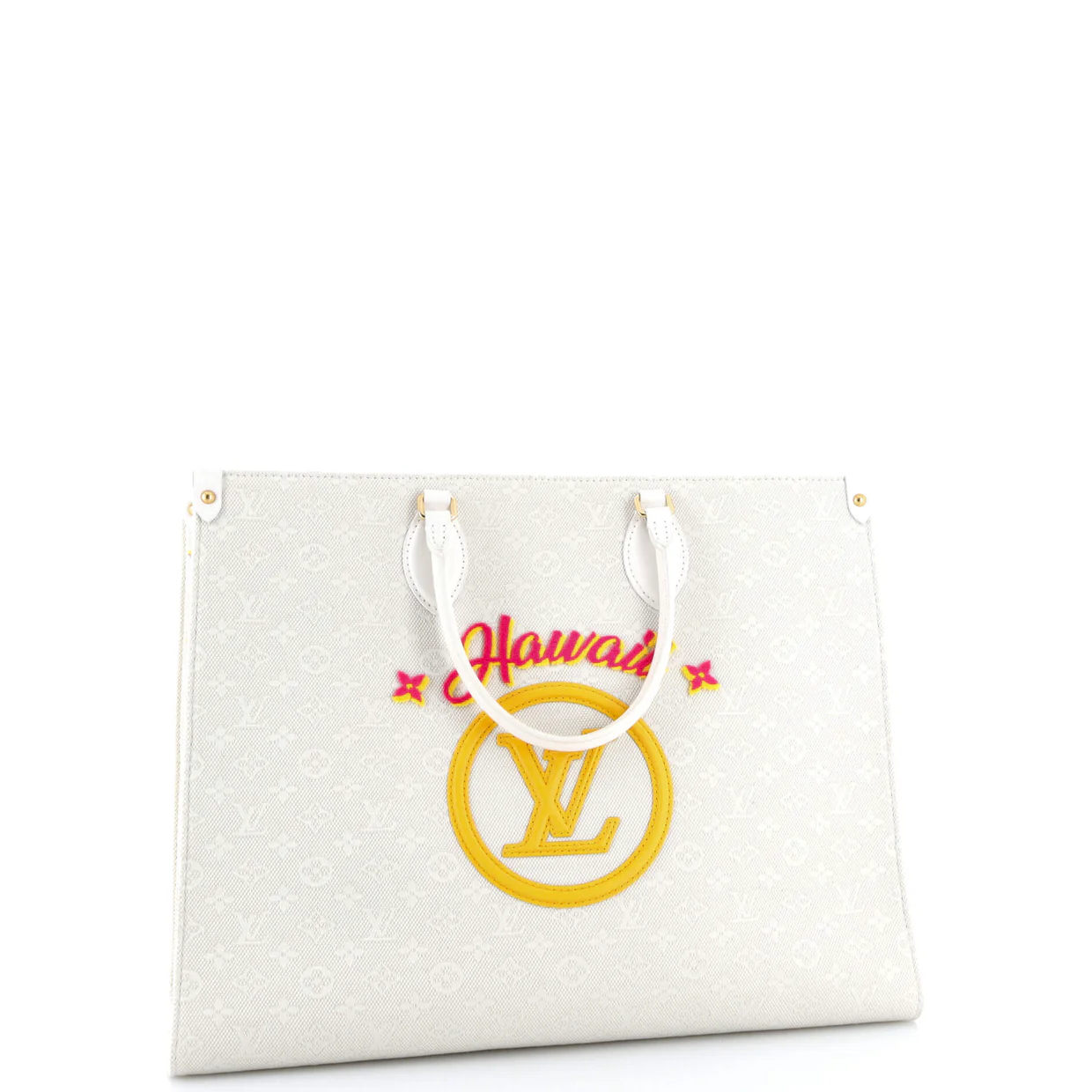 OnTheGo Tote Limited Edition Cities Monogram Jacquard and Tuffetage Canvas GM - Deep Luxury