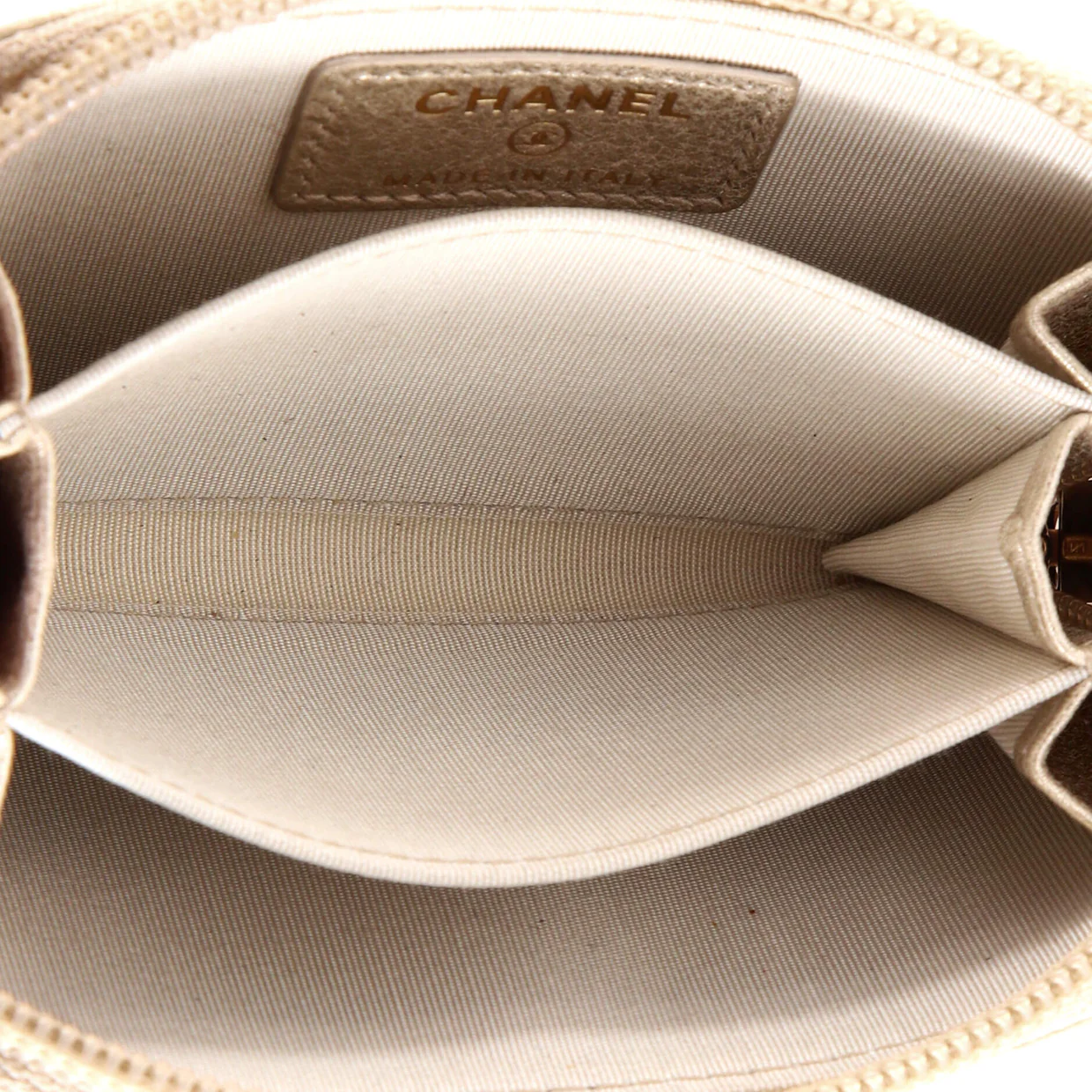 Timeless Zip Around Coin Purse Goatskin Compact - Deep Luxury