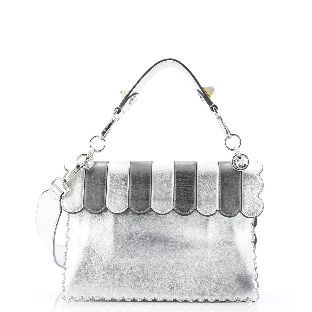 Flowerland Kan I Bag Embellished Leather Medium - Deep Luxury