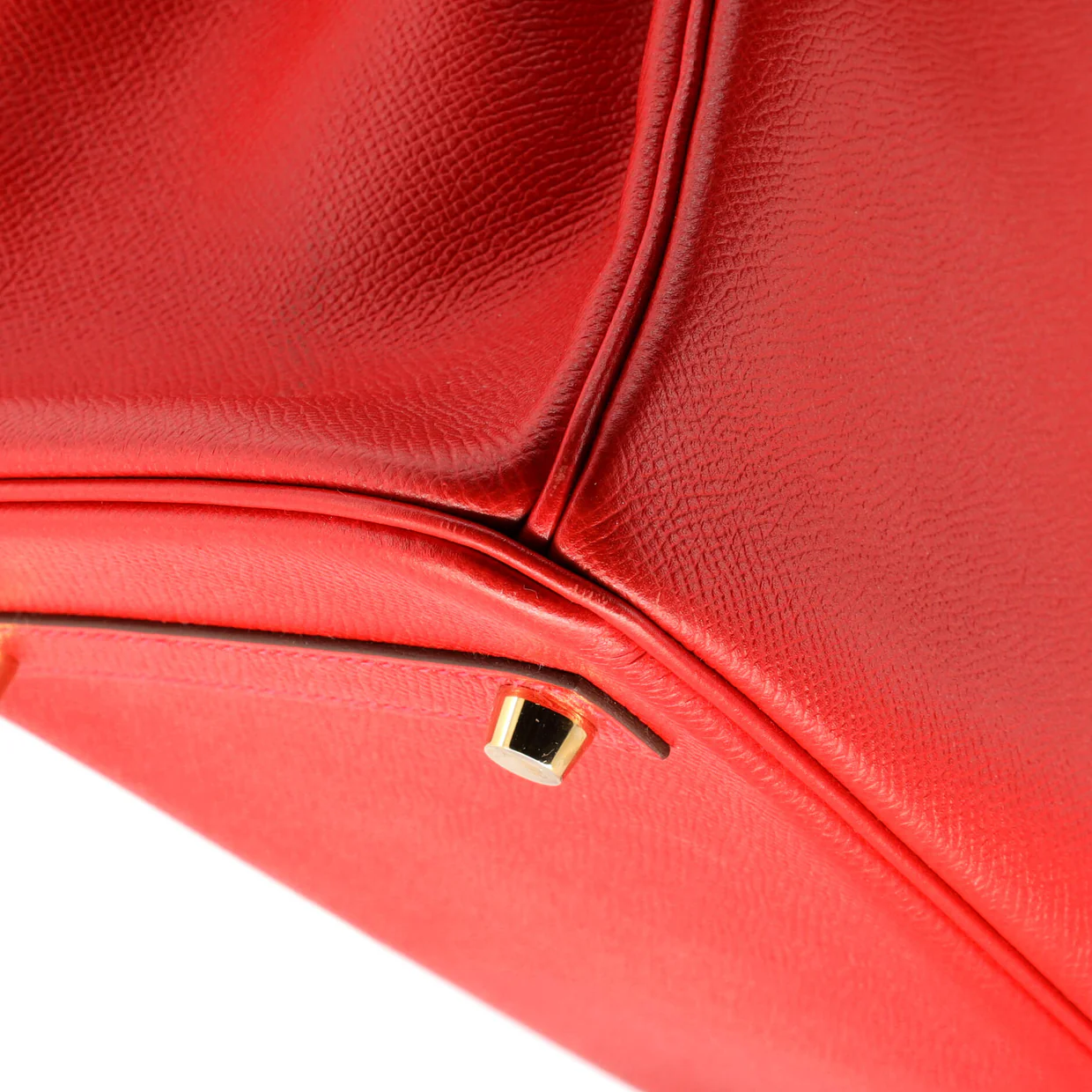 Birkin Handbag Rouge Casaque Epsom with Gold Hardware 30 - Deep Luxury