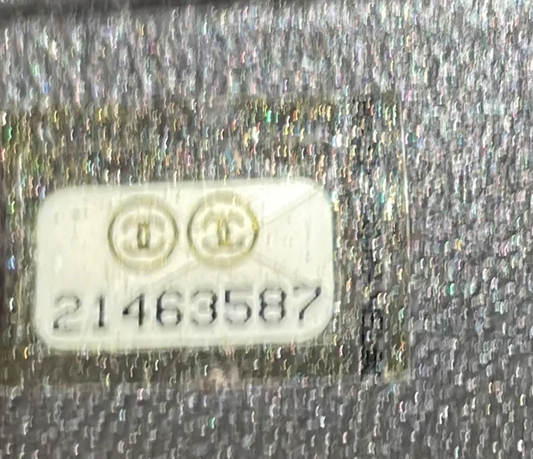 CC Frame Clutch Quilted Caviar Large - Deep Luxury