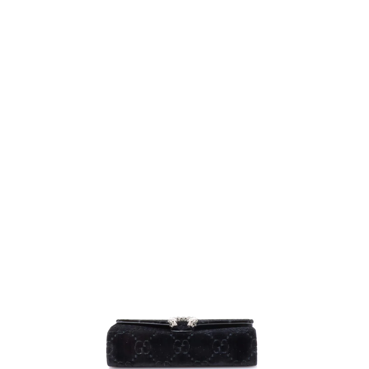 Dionysus Chain Wallet GG Velvet Small - Deep Luxury