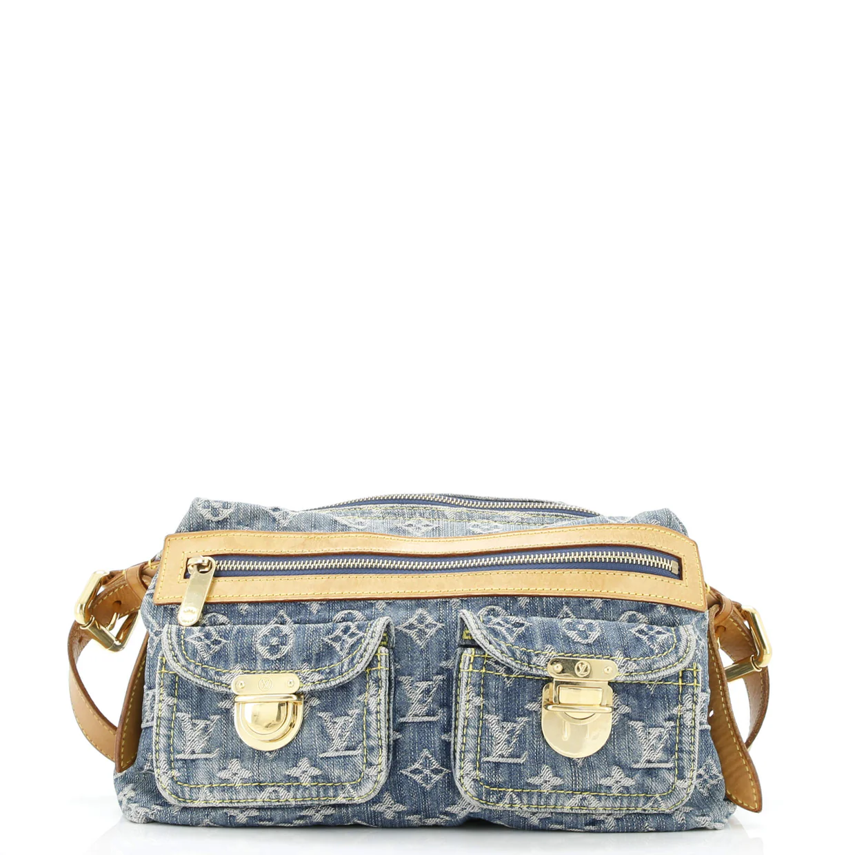 Baggy Handbag Denim PM - Deep Luxury