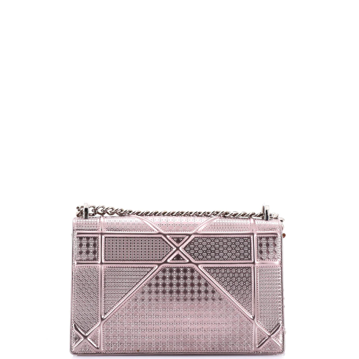 Diorama Flap Bag Cannage Embossed Calfskin Medium - Deep Luxury