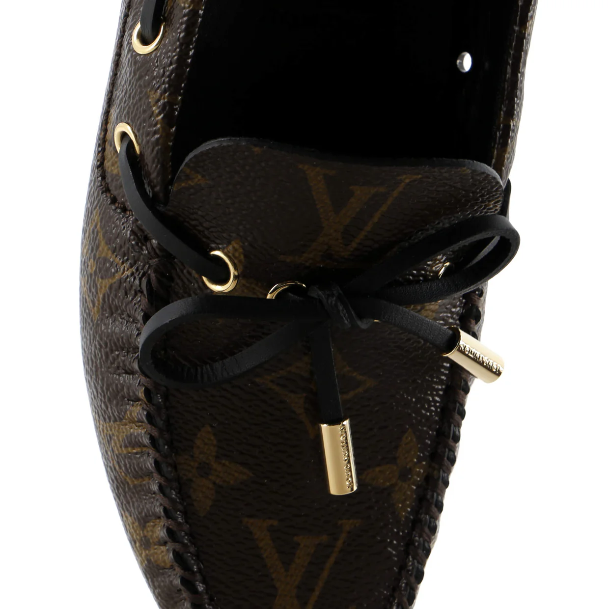 Women's Gloria Flat Loafers Monogram Canvas - Deep Luxury