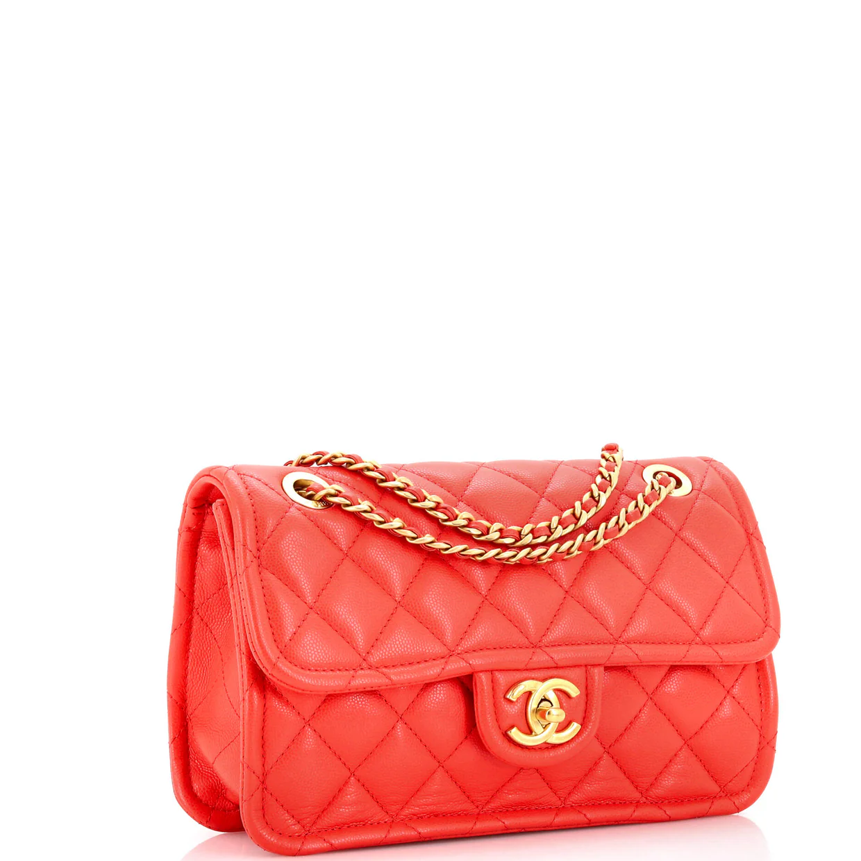 Sweet Classic Flap Bag Quilted Caviar Medium - Deep Luxury