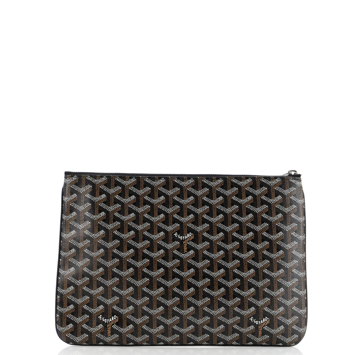 Senat Zip Pouch Coated Canvas MM - Deep Luxury