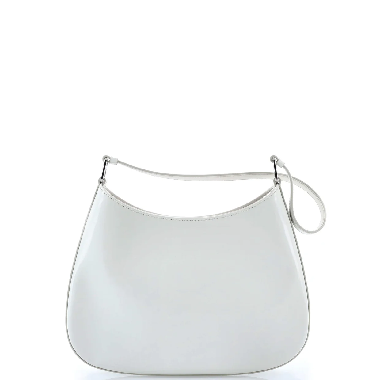 Cleo Shoulder Bag Spazzolato Leather Medium - Deep Luxury