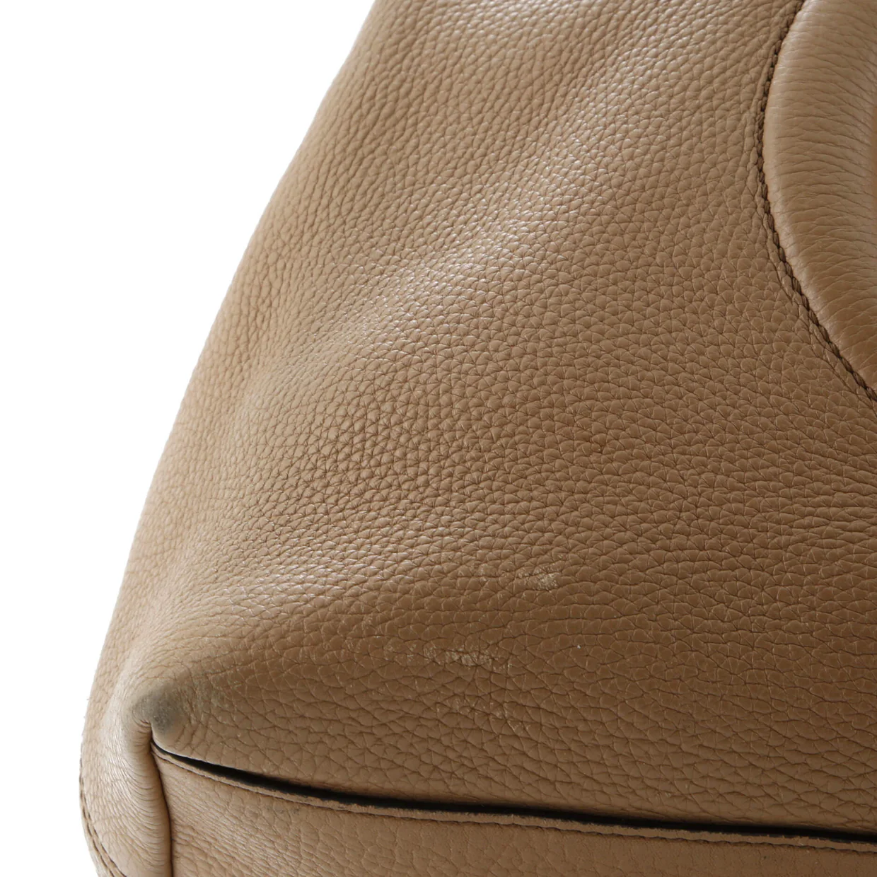 Soho Chain Strap Shoulder Bag Leather Medium - Deep Luxury