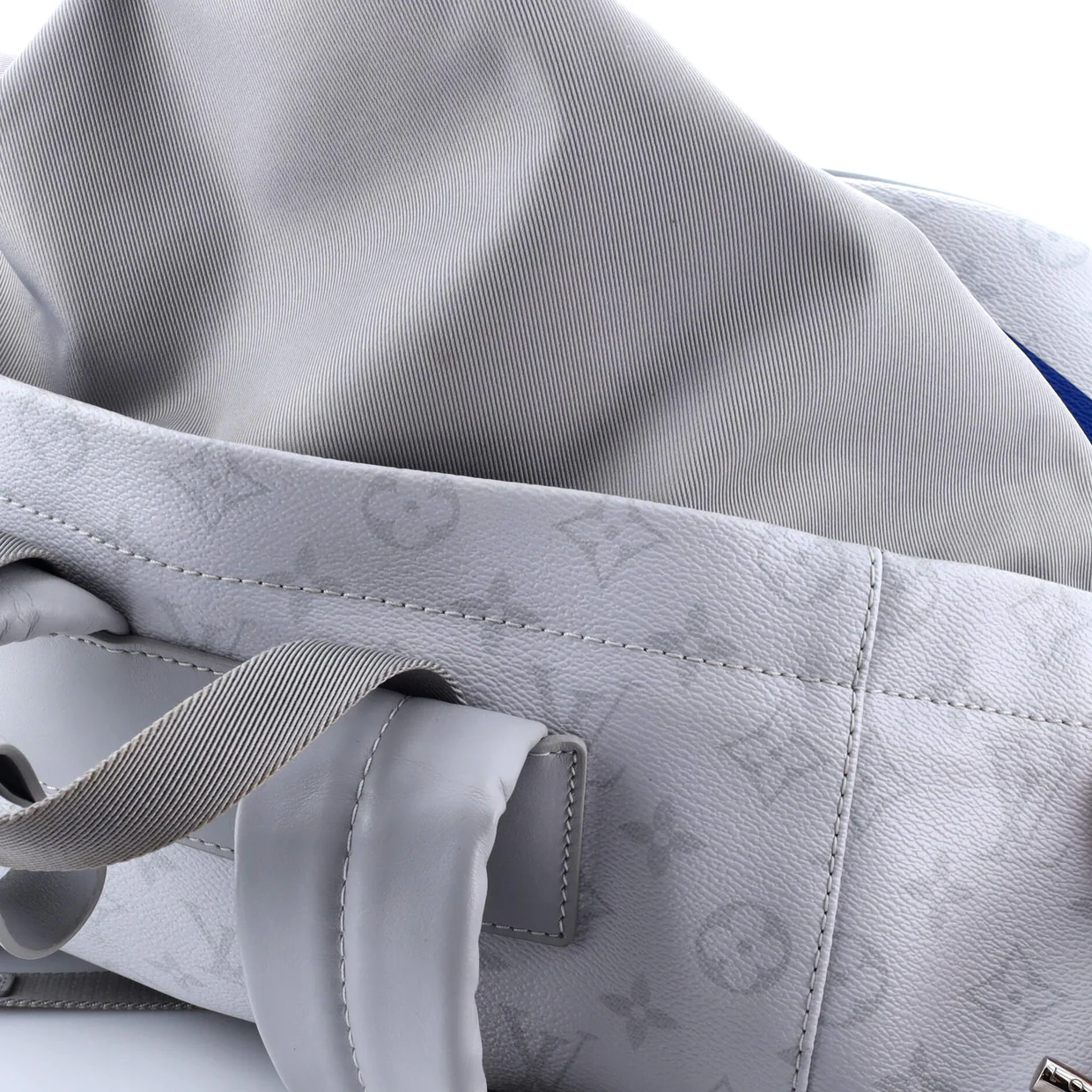 Chalk Backpack Limited Edition Logo Story Monogram Canvas - Deep Luxury