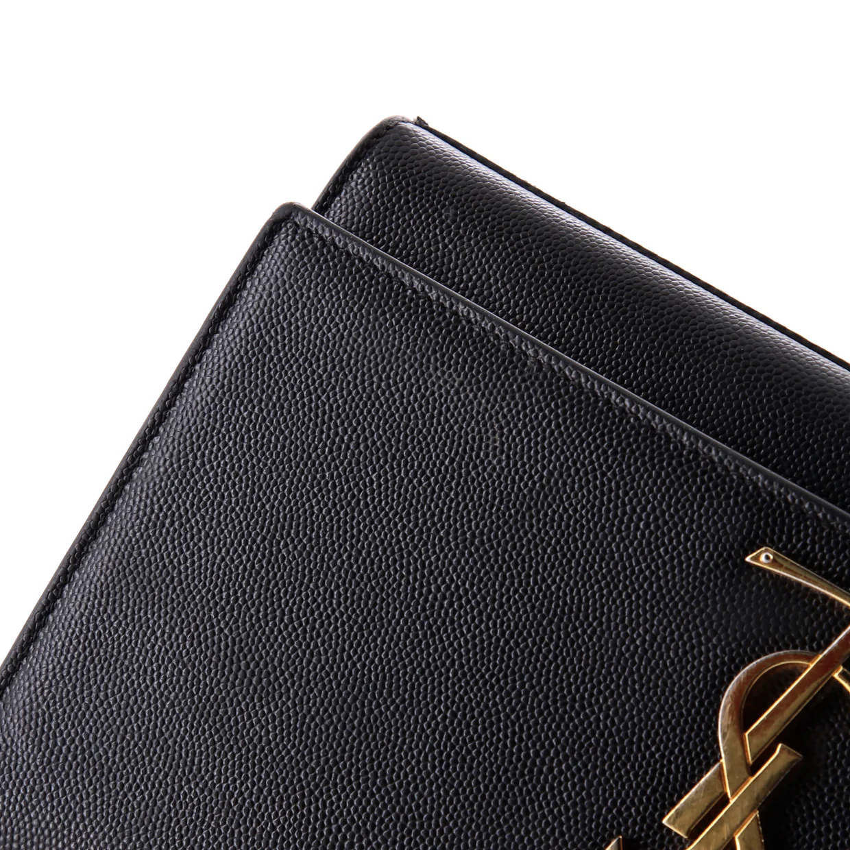 Classic Monogram Crossbody Bag Grainy Leather Medium - Deep Luxury