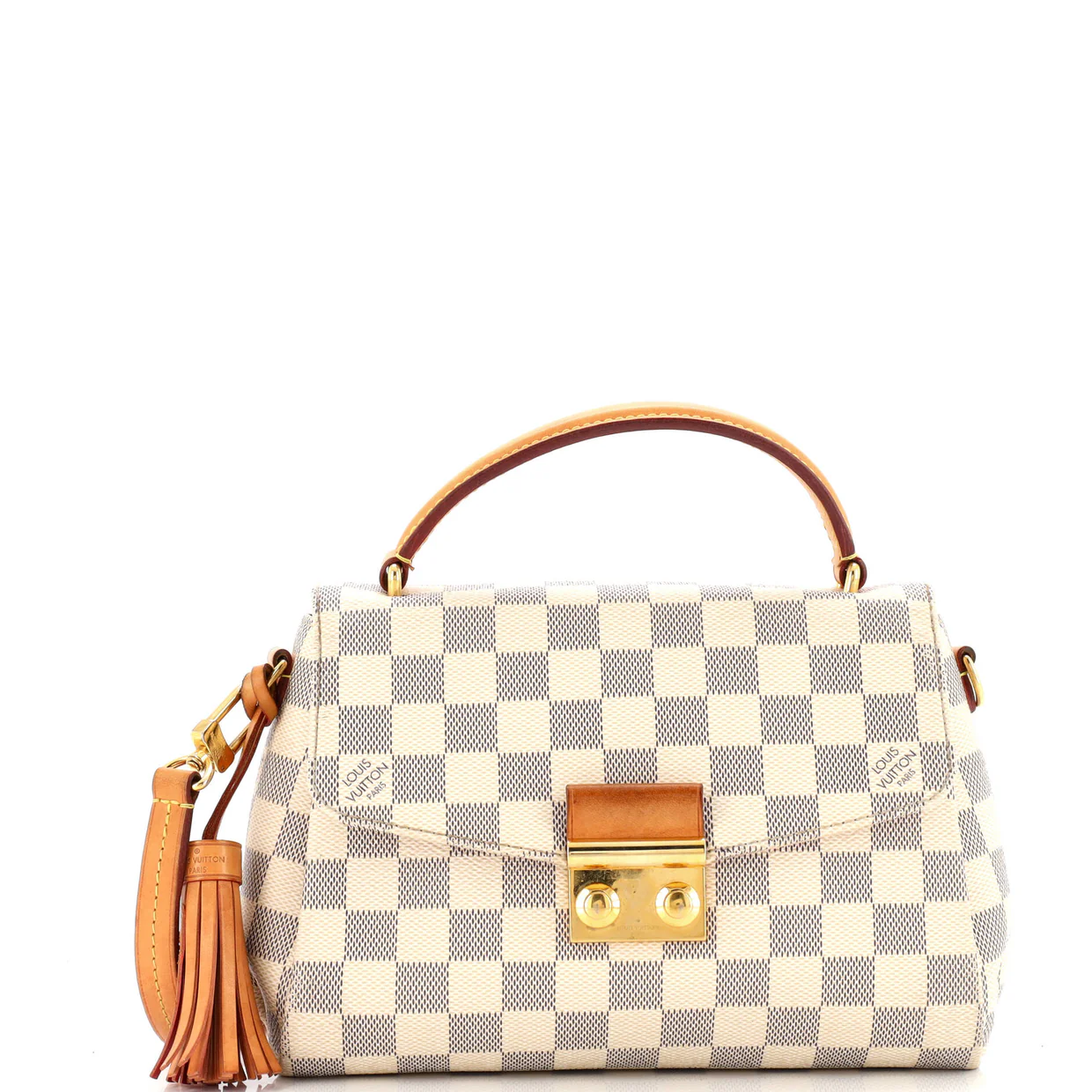 Croisette Handbag Damier - Deep Luxury