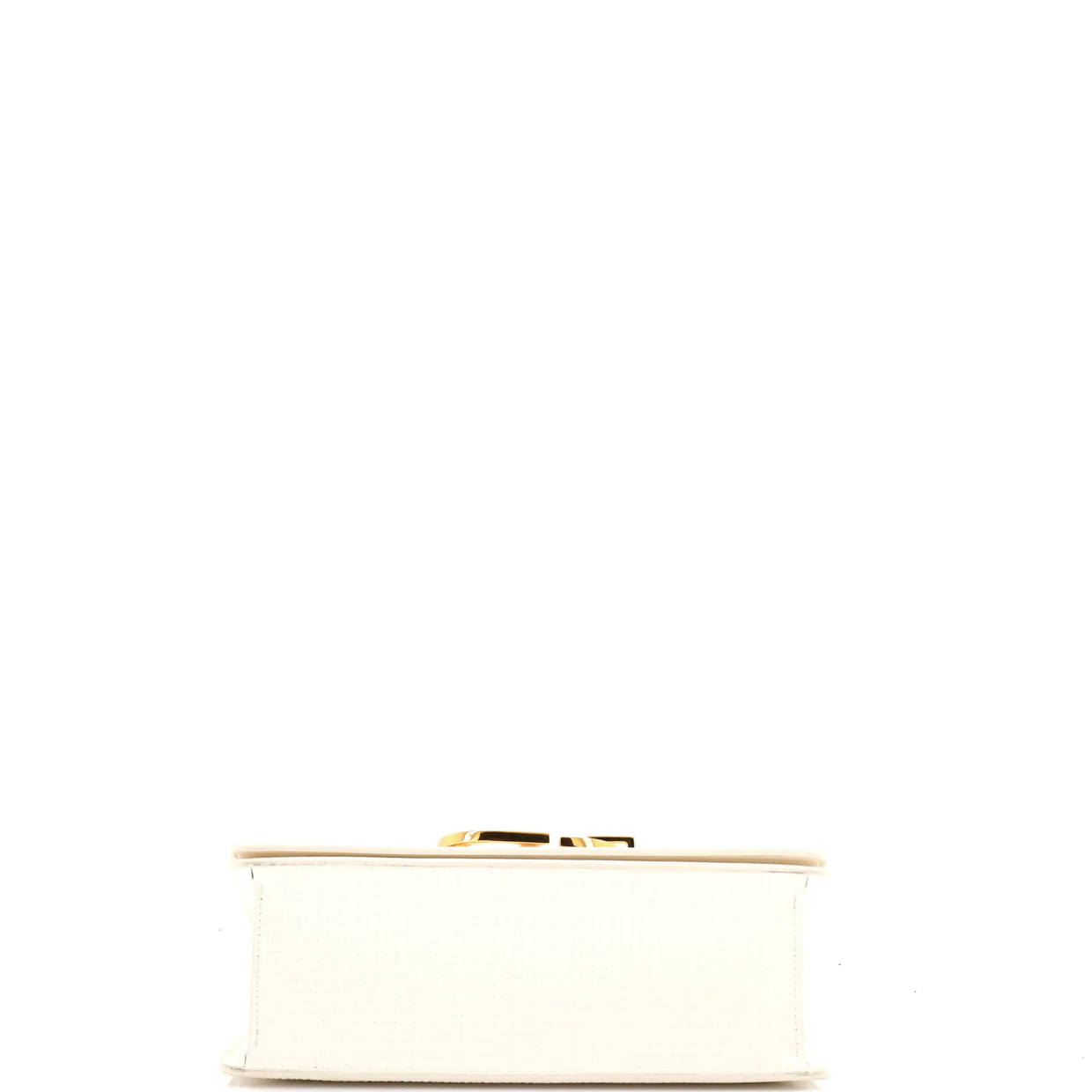30 Montaigne Chain Flap Bag Micro Cannage Calfskin - Deep Luxury