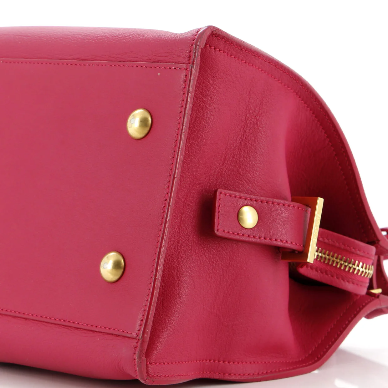 Classic Y Cabas Leather Small - Deep Luxury