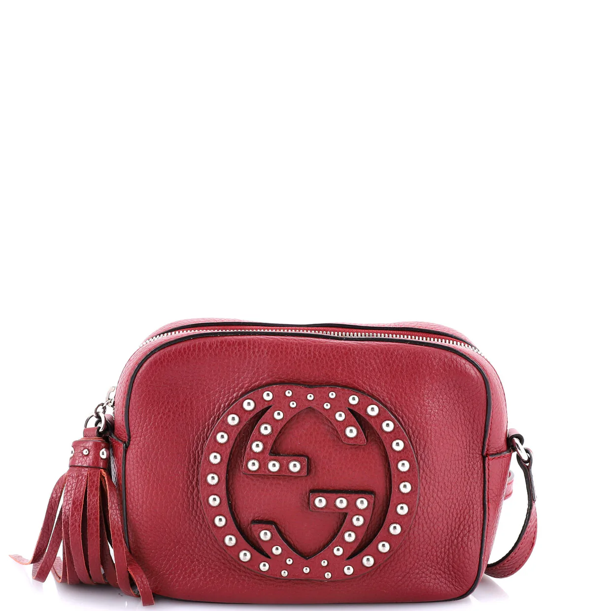 Soho Disco Crossbody Bag Studded Leather Small - Deep Luxury
